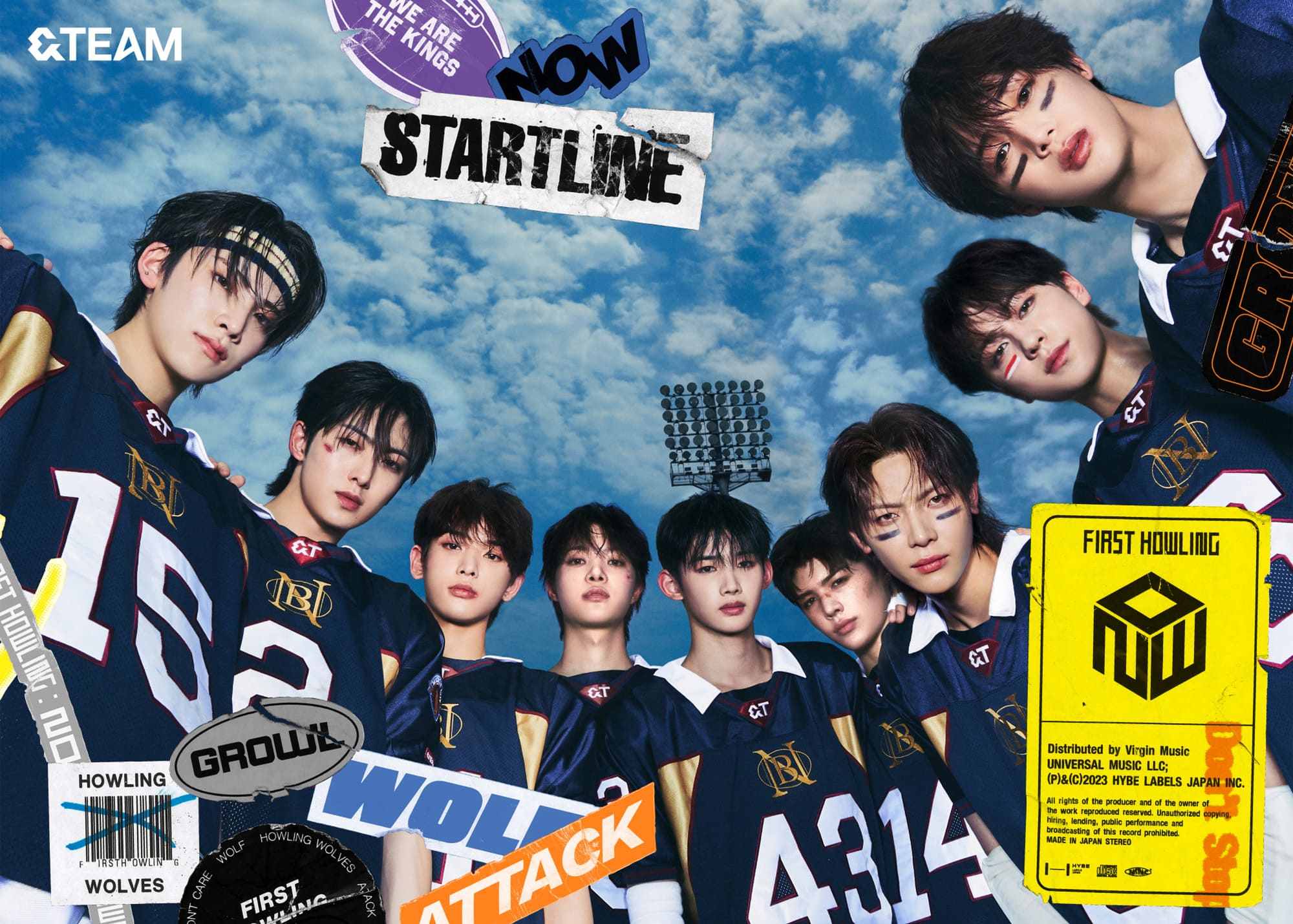 &TEAM 1ST ALBUM [FIRST HOWLING: NOW] LIMITED EDITION A – Lychee Media
