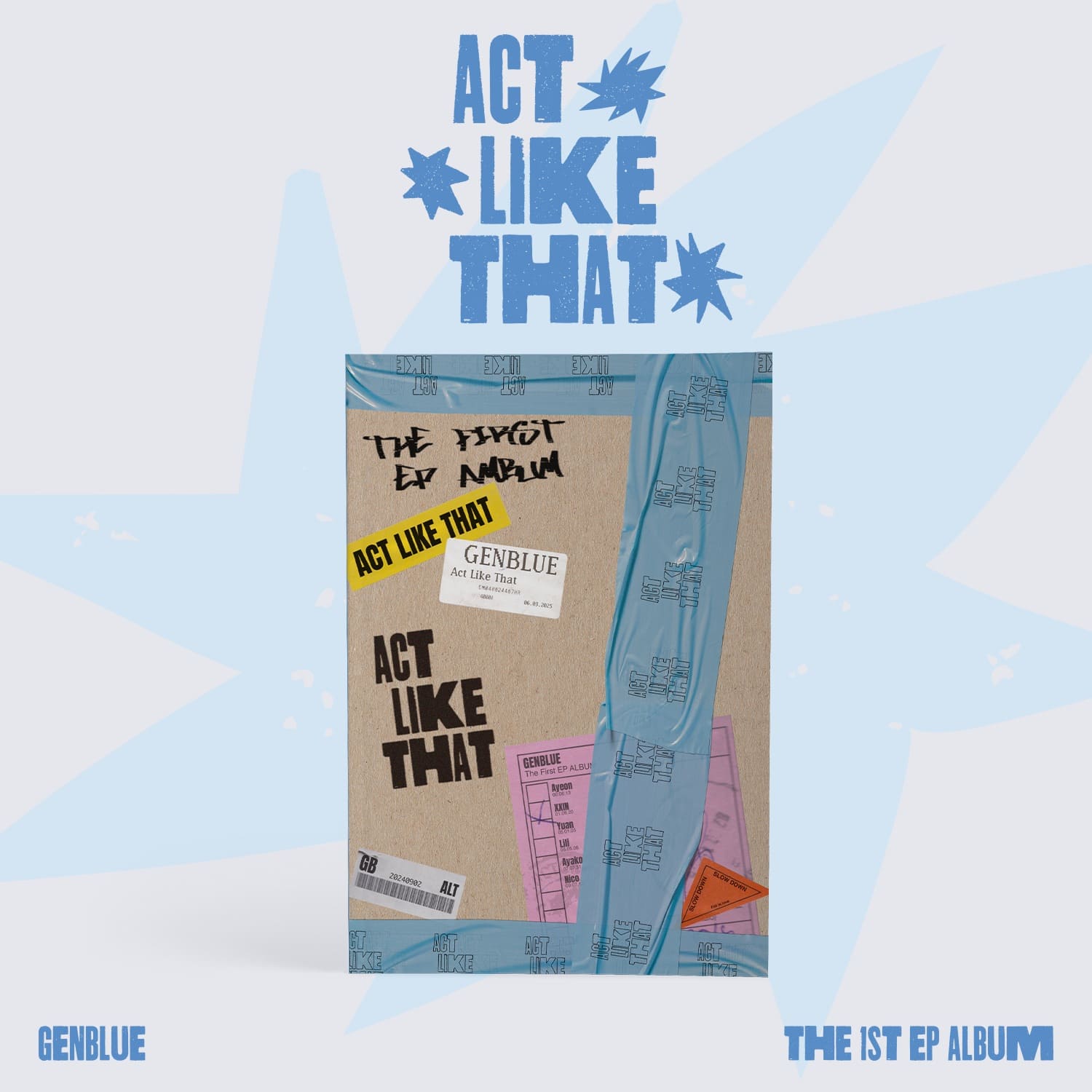 GENBLUE 1st EP Album [ACT LIKE THAT]