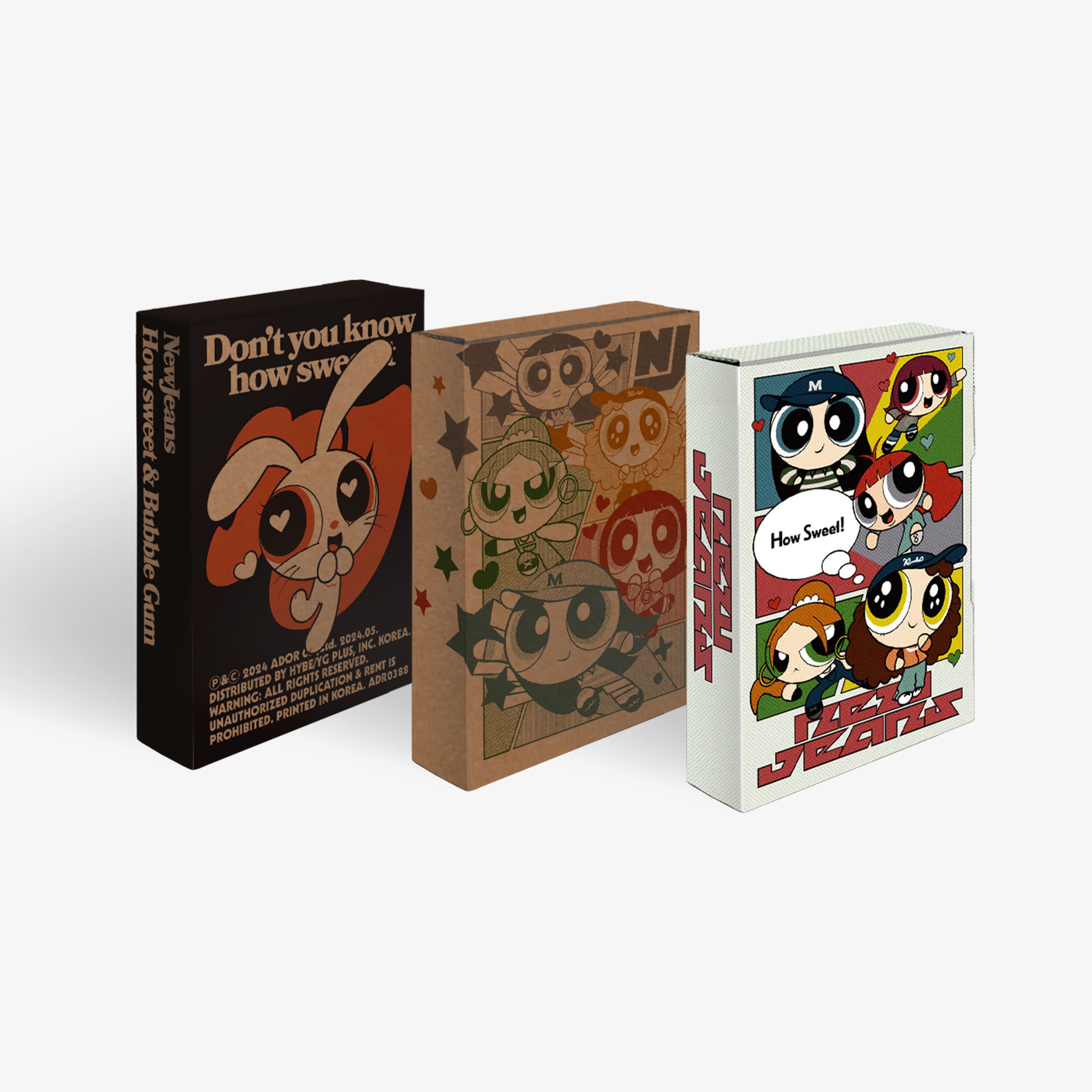 NewJeans Double Single [How Sweet] (Weverse Albums Ver.)