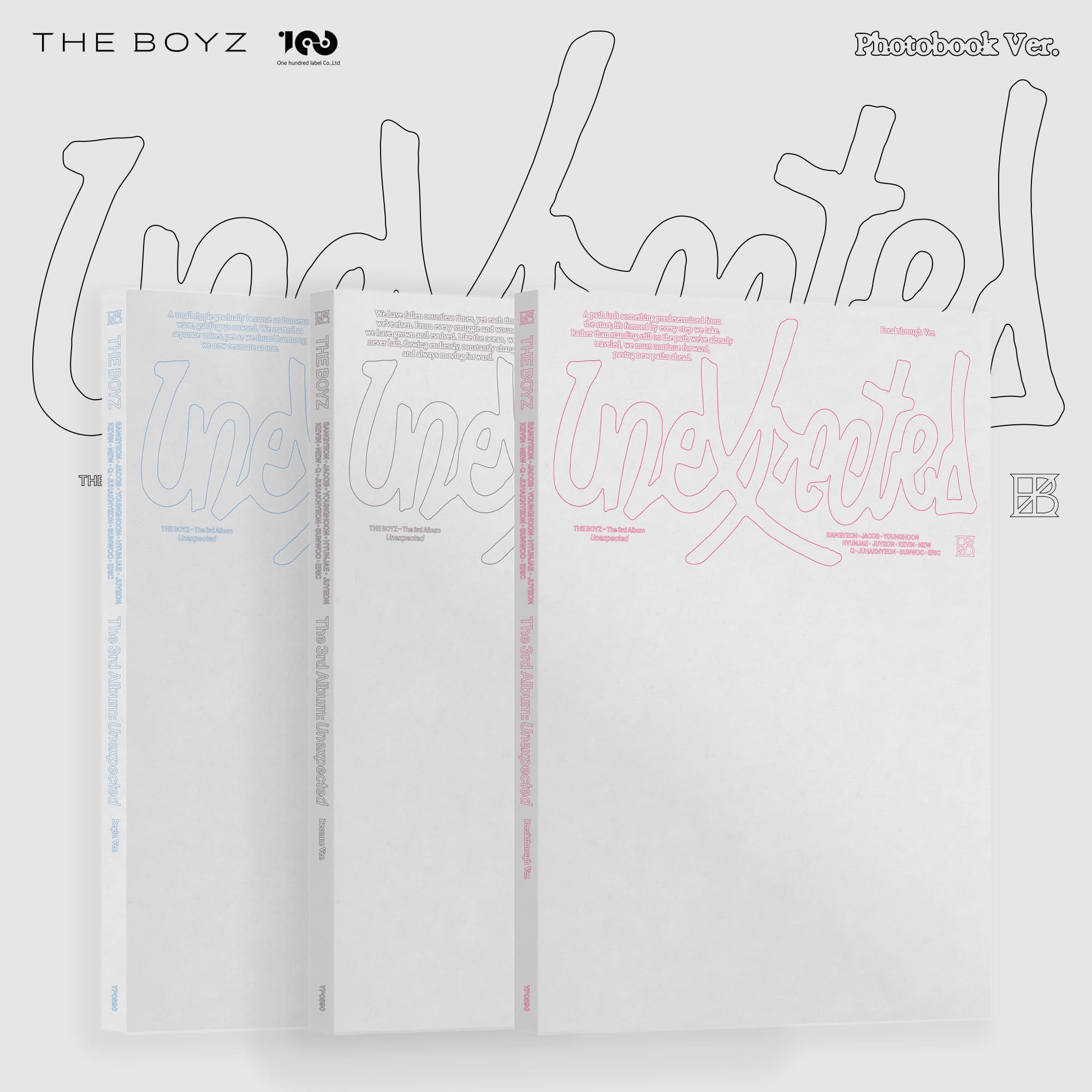 THE BOYZ 3rd Full Album [Unexpected] (Photobook Ver.)
