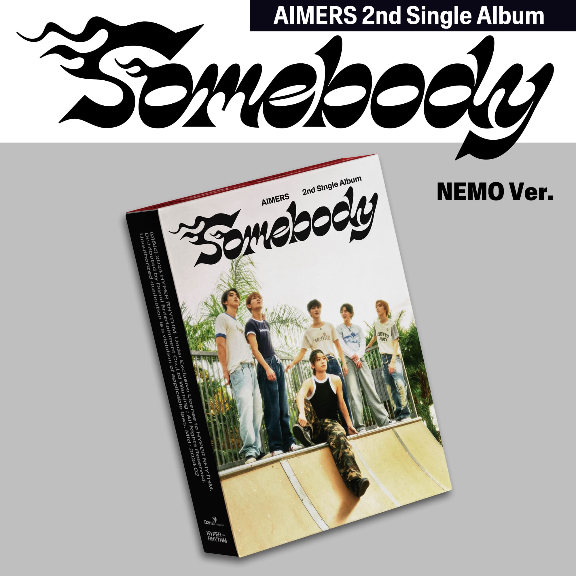AIMERS 2nd Single [Somebody] (NEMO Ver.)