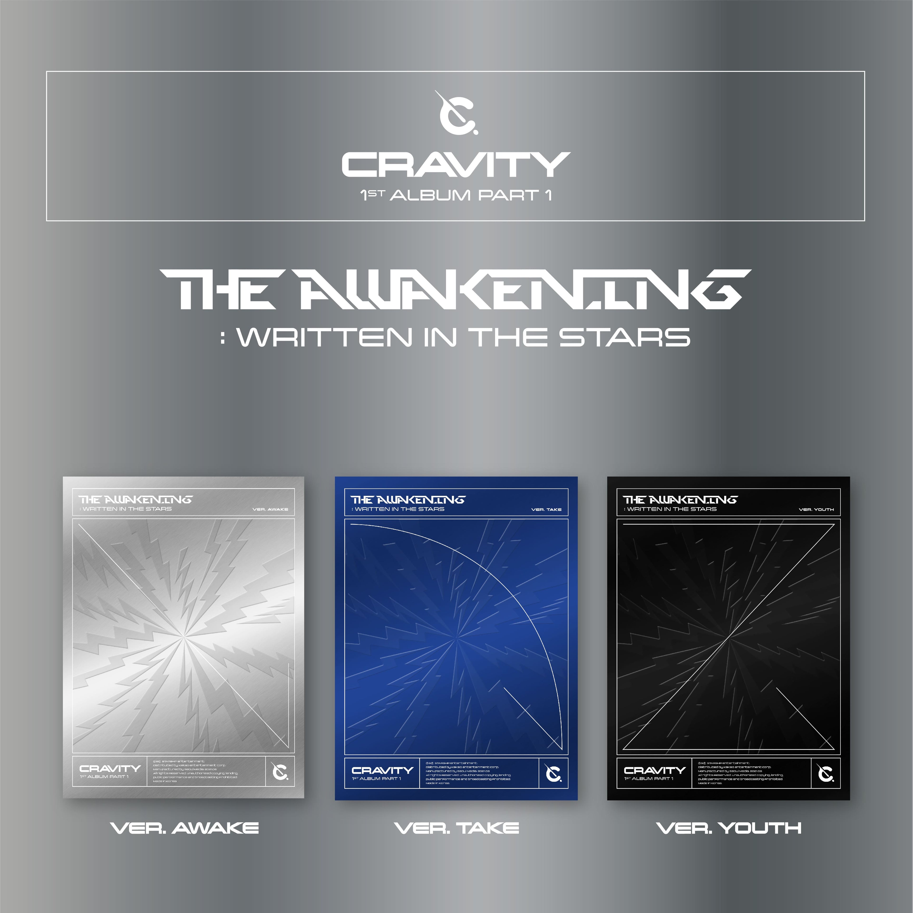 CRAVITY Album Vol. 1 - Part.1 [THE AWAKENING : WRITTEN IN THE STARS]