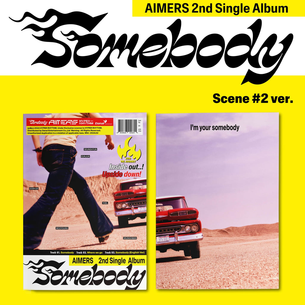 AIMERS 2nd Single Album - Somebody