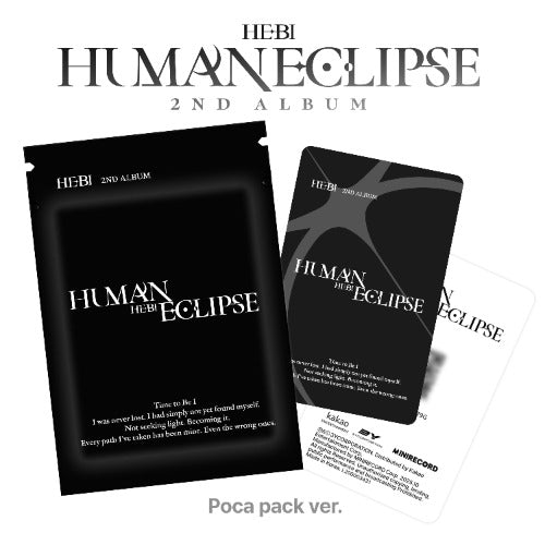 Hebi 2nd Mini Album [Human Eclipse] (Basic Ver.) (Poca pack Ver.)
