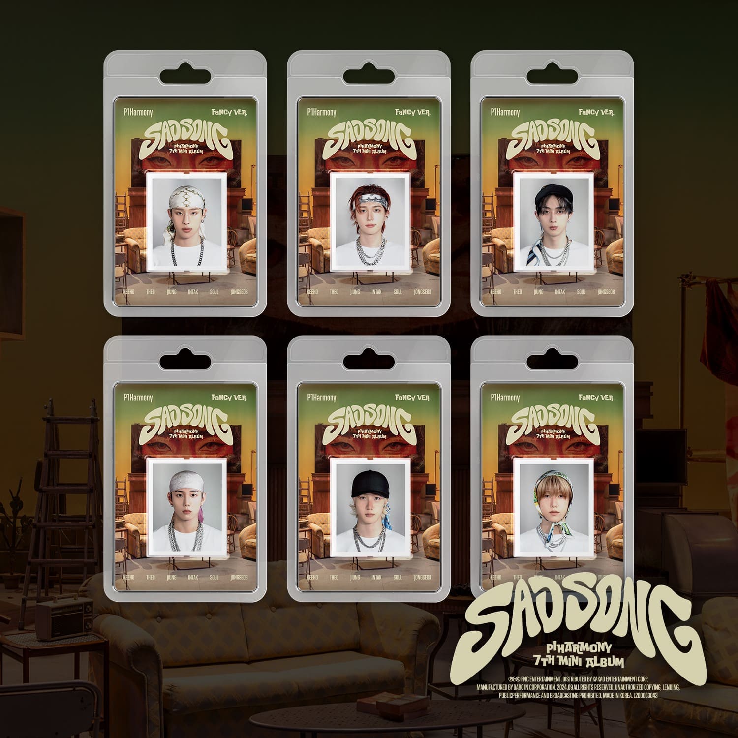 P1Harmony 7th Mini Album [SAD SONG] (PLVE Ver.)