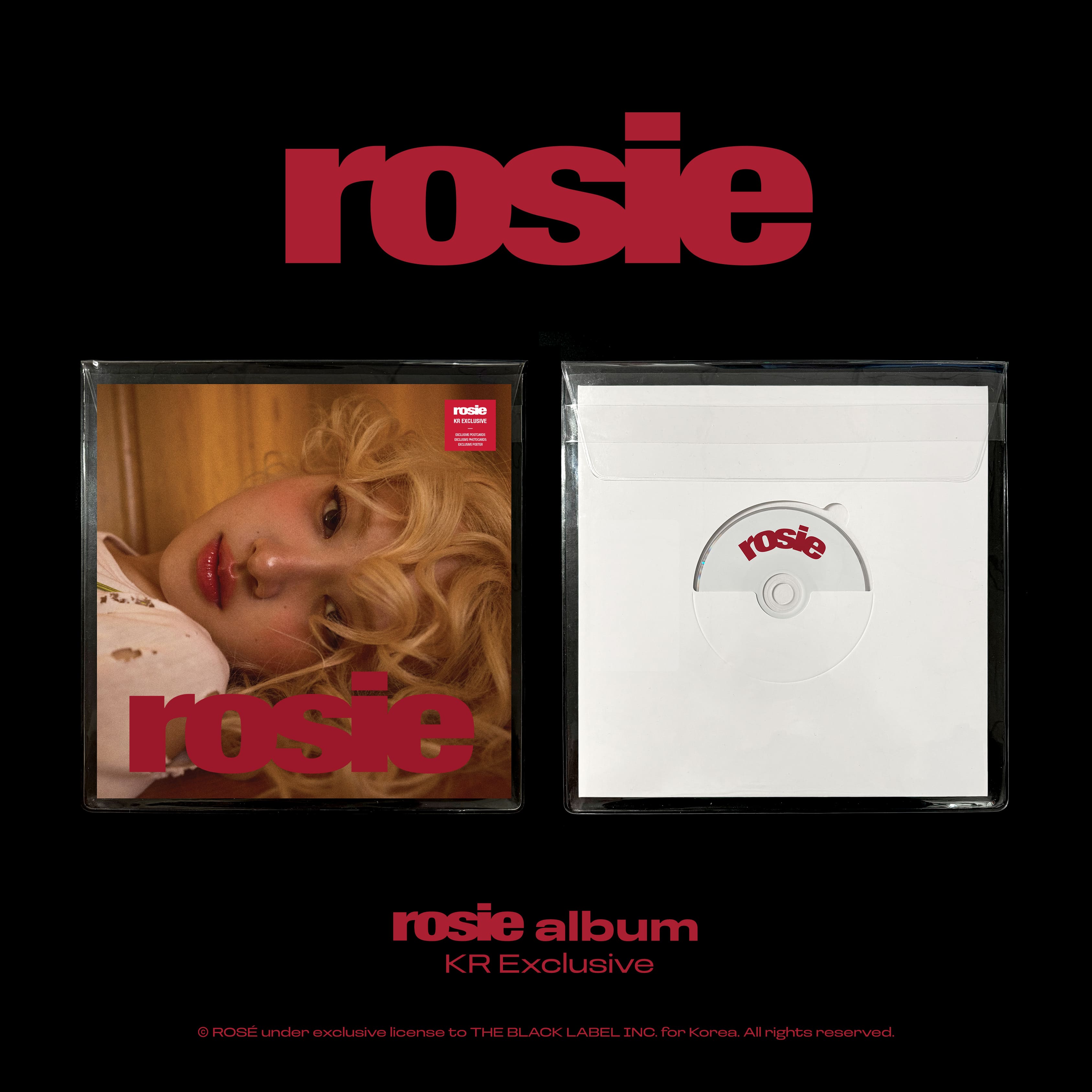 Rosé 1st Studio Album [rosie] (KR Exclusive)