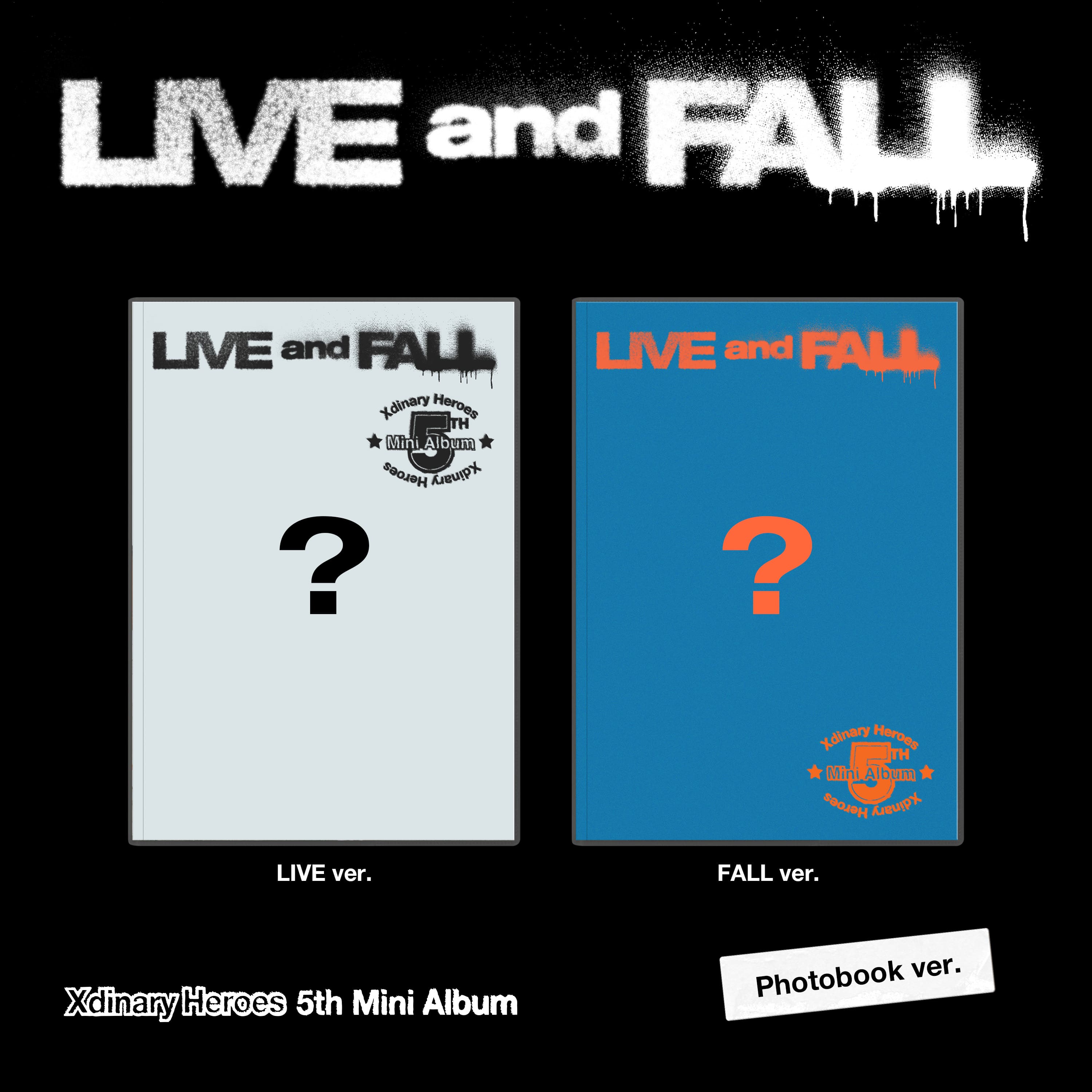 Xdinary Heroes 5th Mini Album [LIVE and FALL]