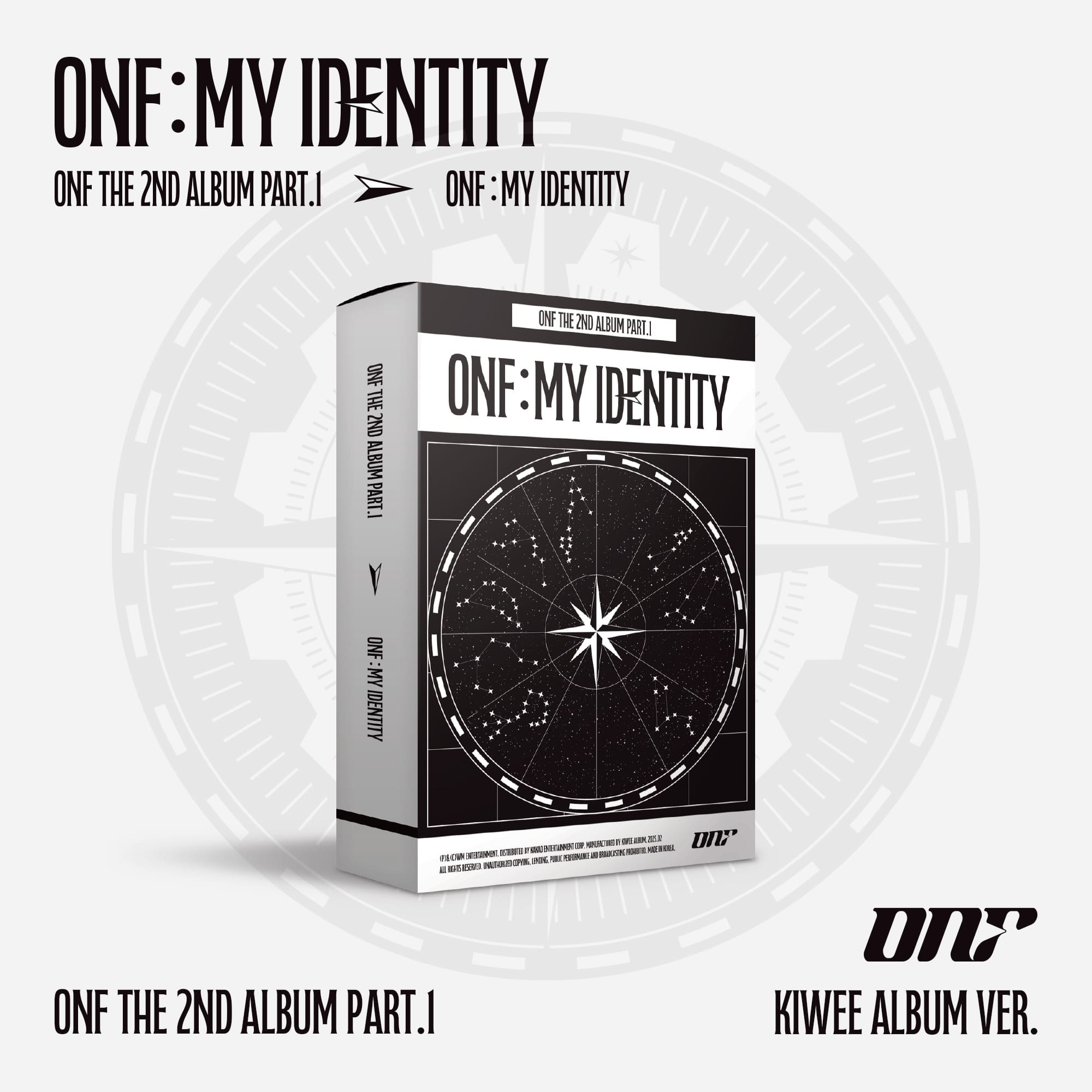 ONF 2nd Album Part.1 [ONF:MY IDENTITY] (kiwee ALBUM)