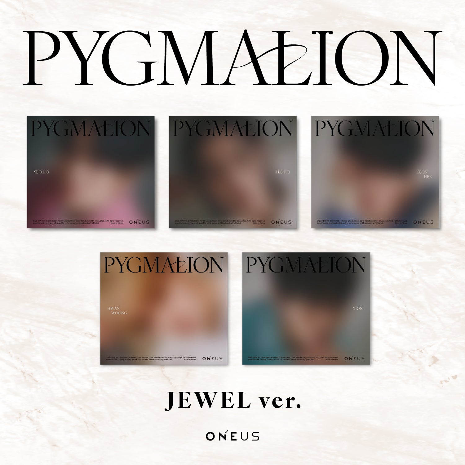 ONEUS 9th Mini Album [PYGMALION] (Jewel Ver.)