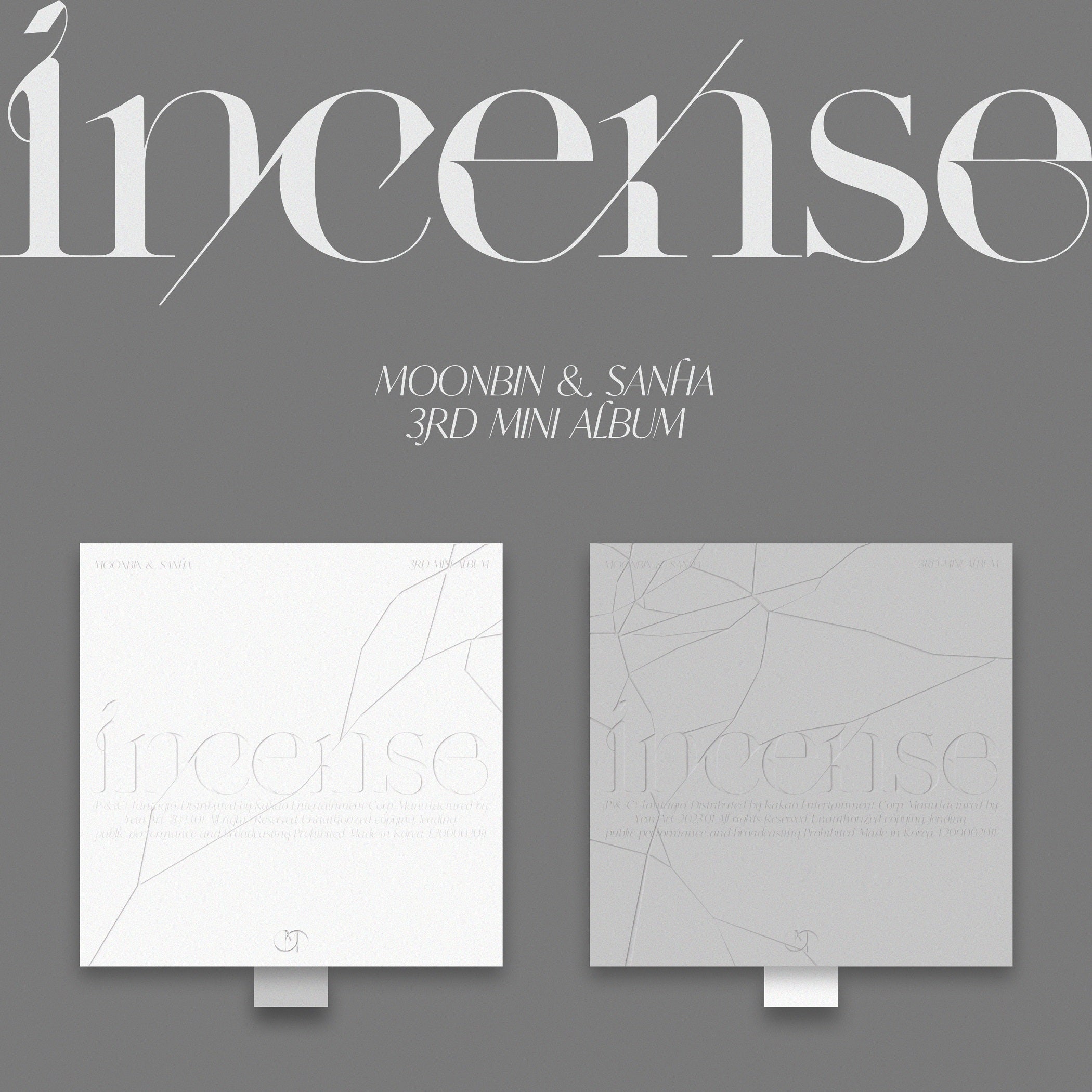 Moonbin&Sanha (ASTRO) 3rd Mini Album [INCENSE]