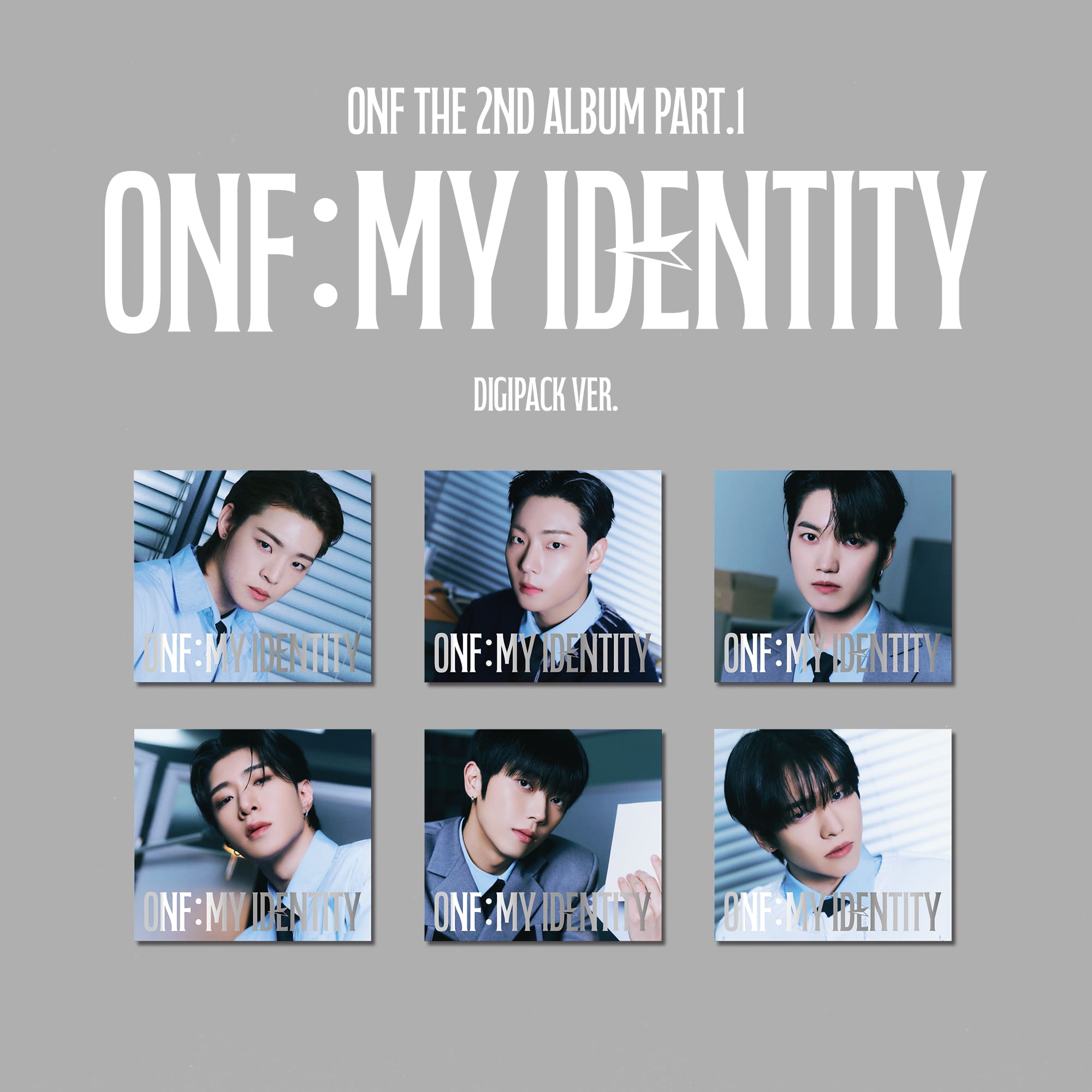 ONF - 2ND ALBUM PART.1 [ONF:MY IDENTITY] (DIGIPACK ALBUM)