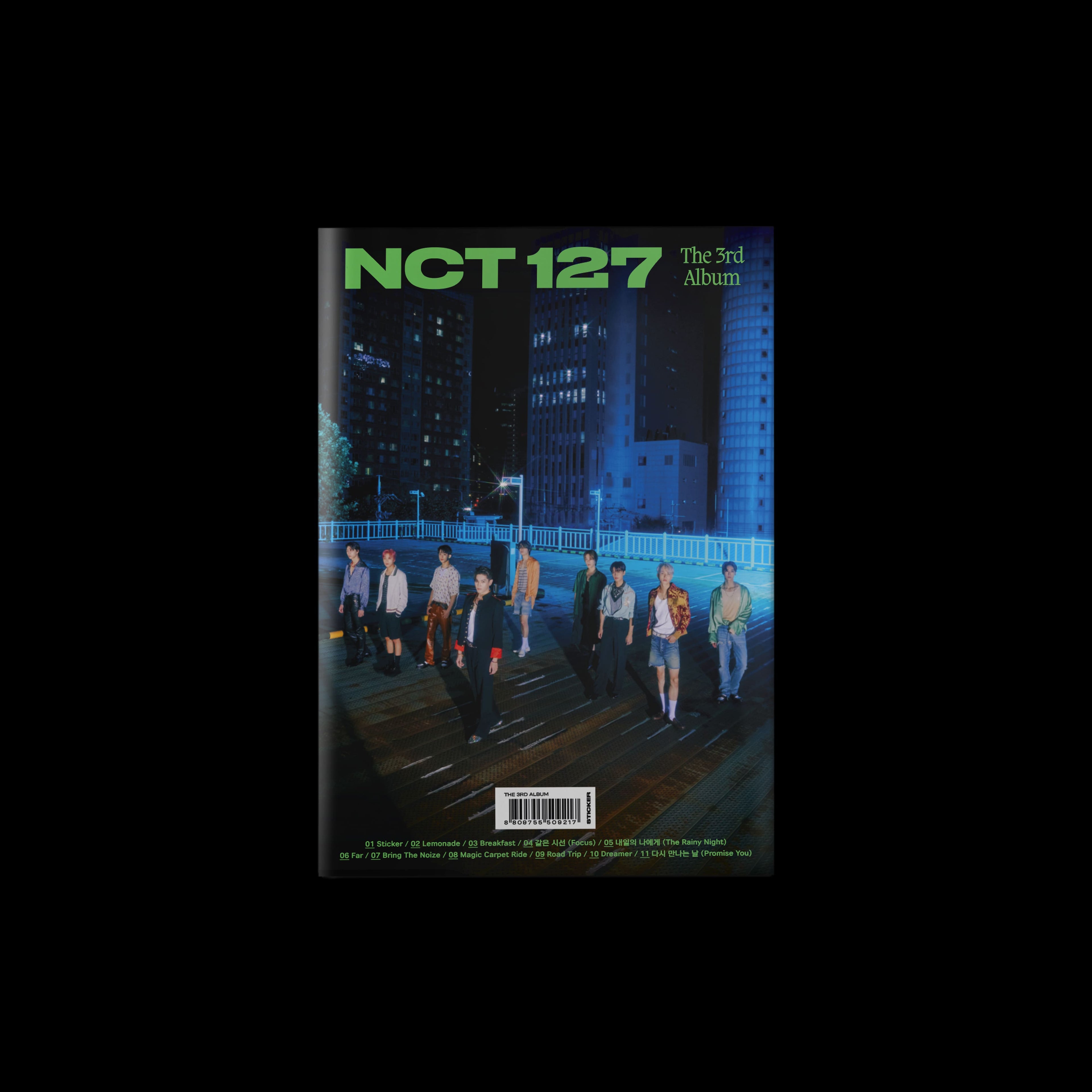 NCT 127 3rd Album [Sticker] (Seoul City Ver.)