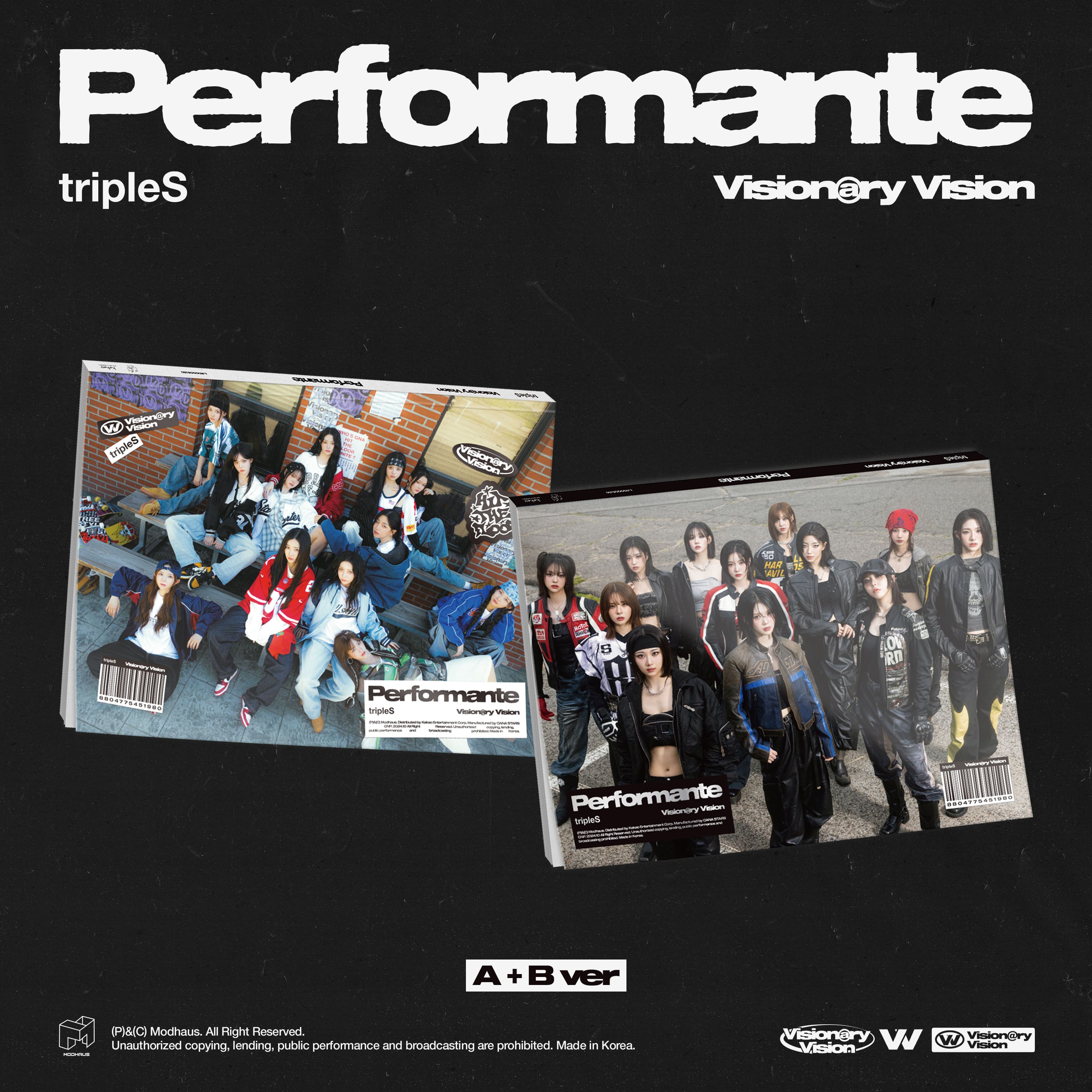 tripleS Visionary Vision 1st Full Album [Performante]
