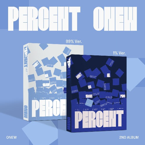 ONEW 2nd Album [PERCENT] (Photobook Ver.)