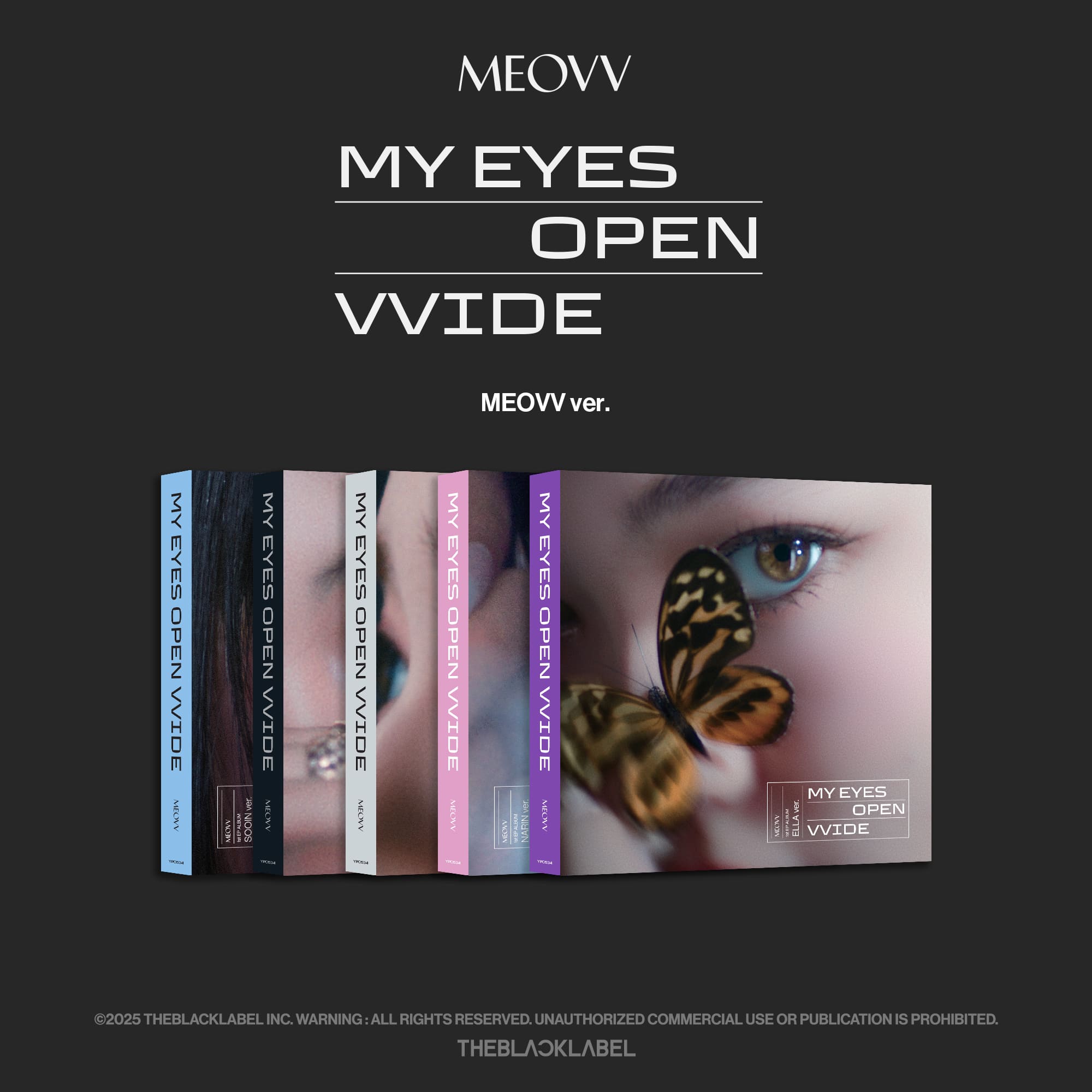 MEOVV 1st EP Album [MY EYES OPEN VVIDE] (MEOVV Ver.)