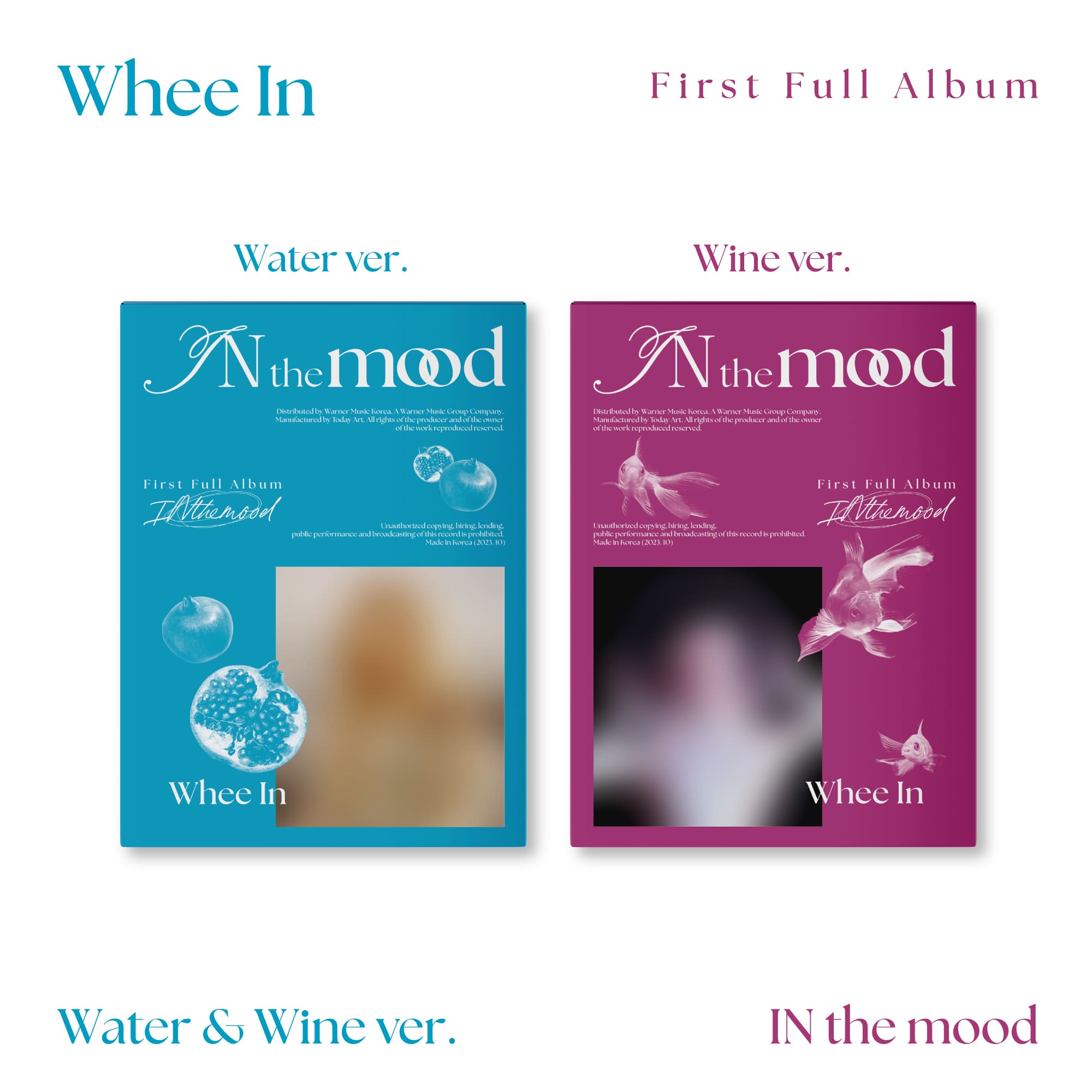 Whee In 1st Full Album [IN the mood]