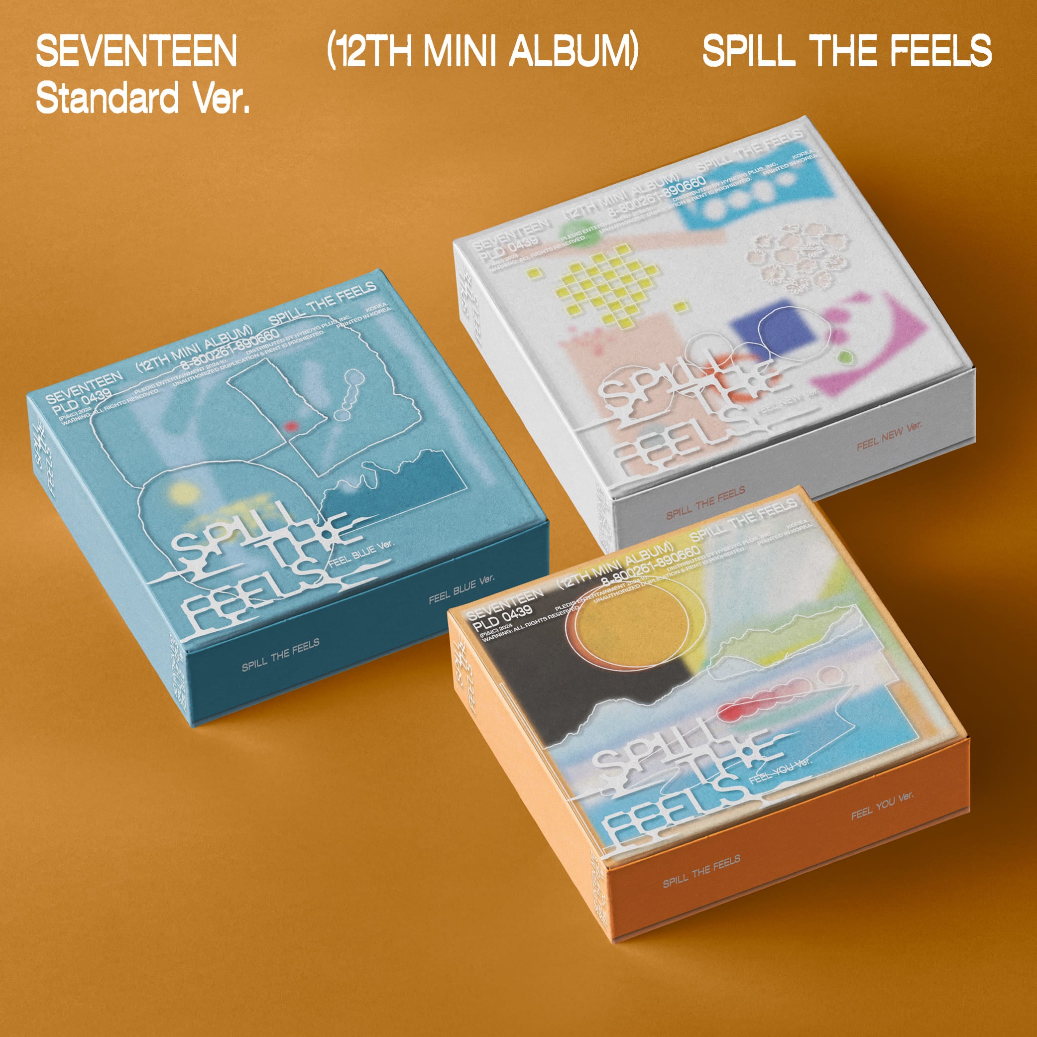 SEVENTEEN 12th Mini Album [SPILL THE FEELS]