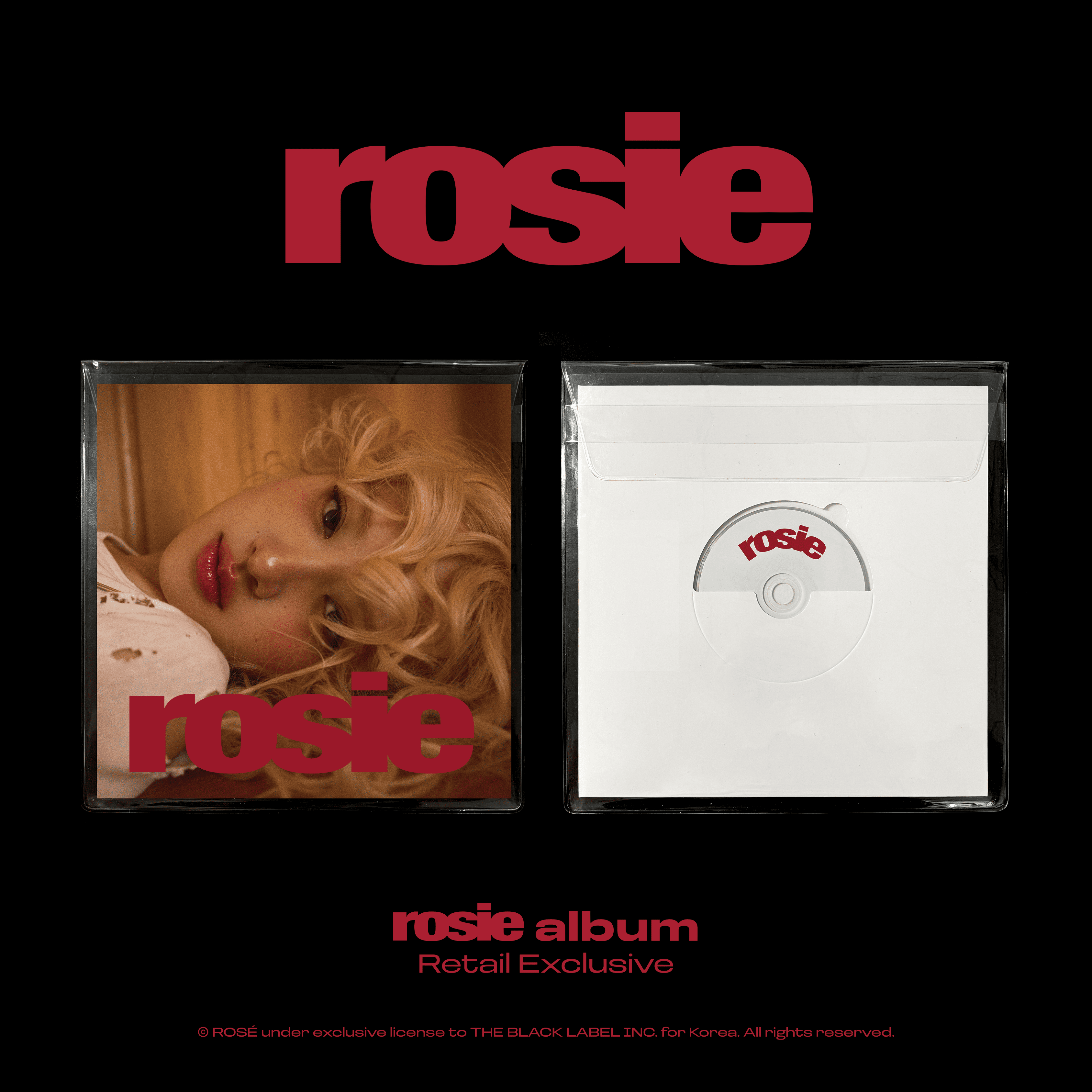 Rosé 1st Studio Album [rosie] (Retail Exclusive)