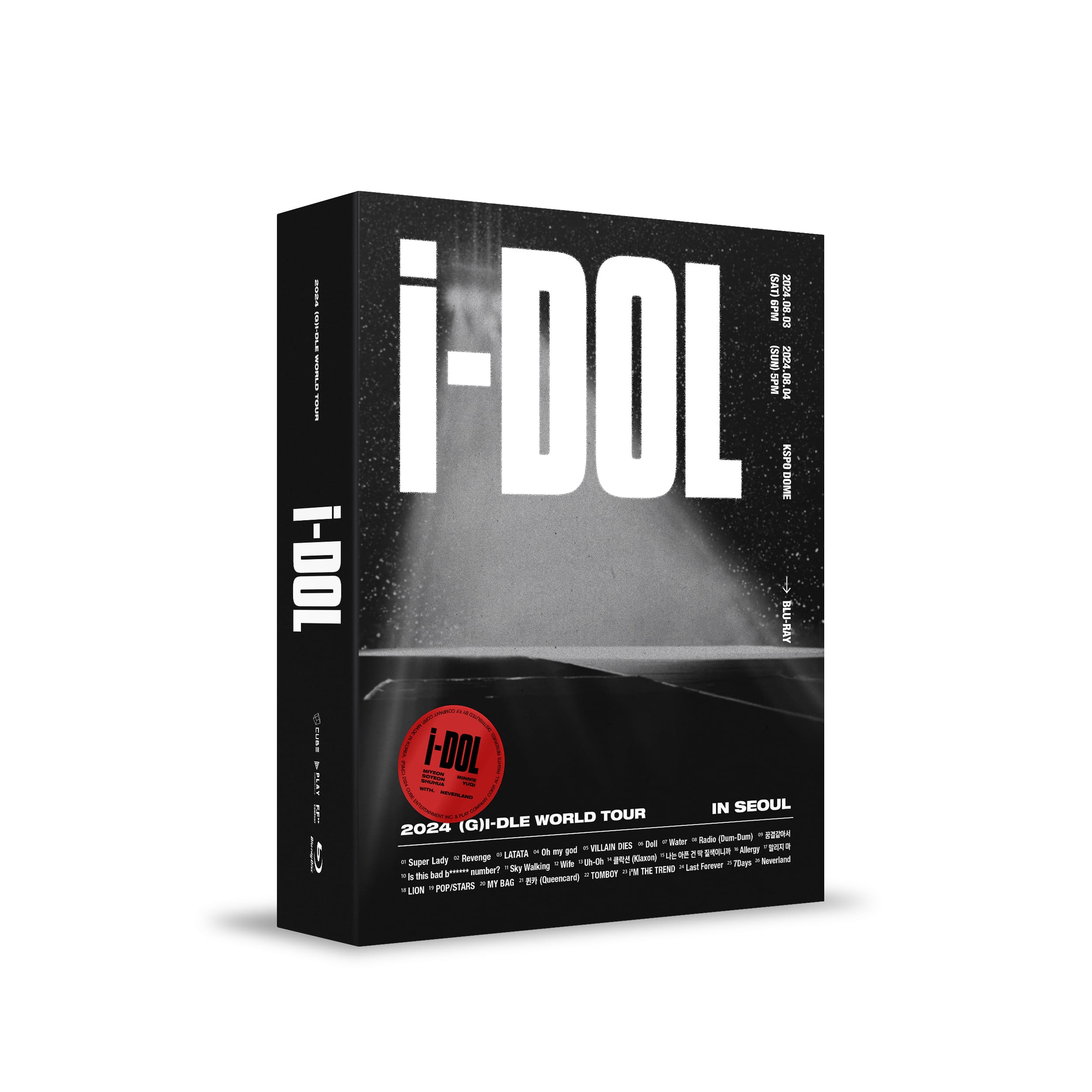(G)I-DLE 2024 (G)I-DLE WORLD TOUR [iDOL] IN SEOUL Blue-ray