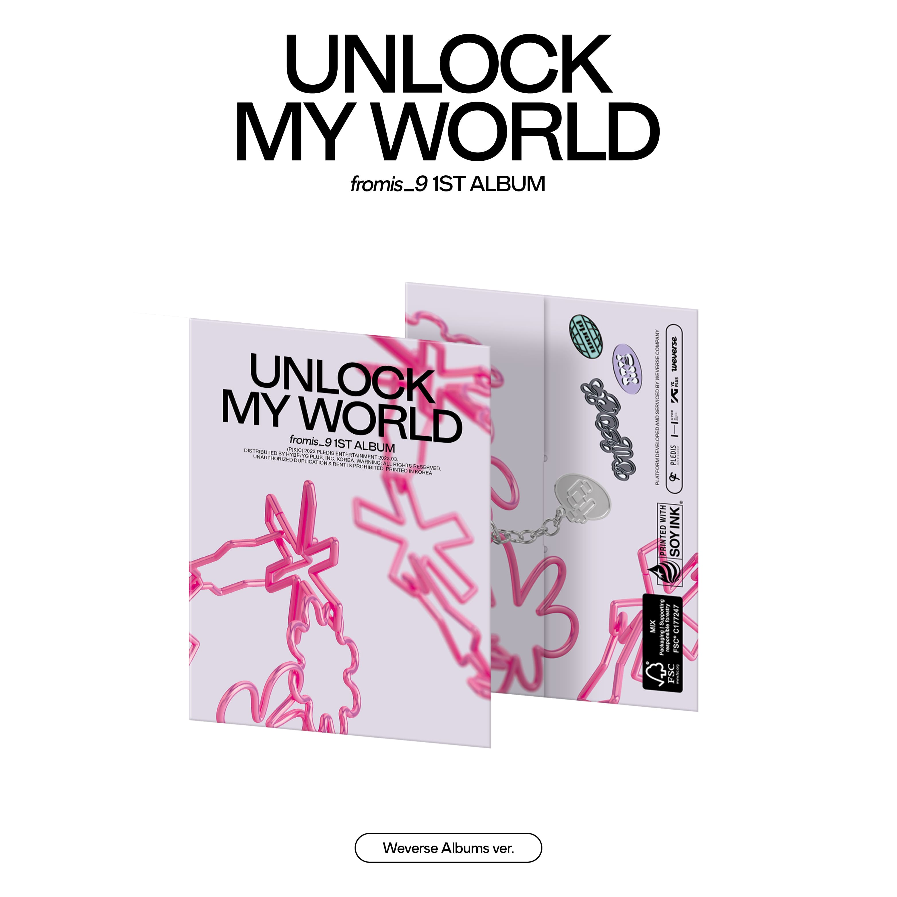 fromis_9 1st fromis_9 [Unlock My World] (Weverse Albums ver.)