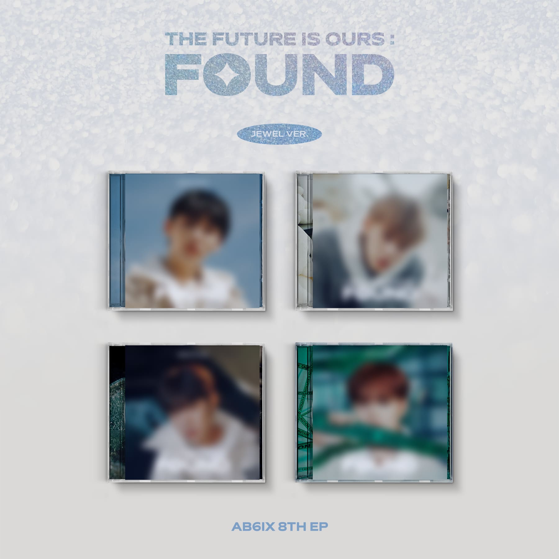 AB6IX 8th EP Album [THE FUTURE IS OURS : FOUND] (Jewel Ver.)