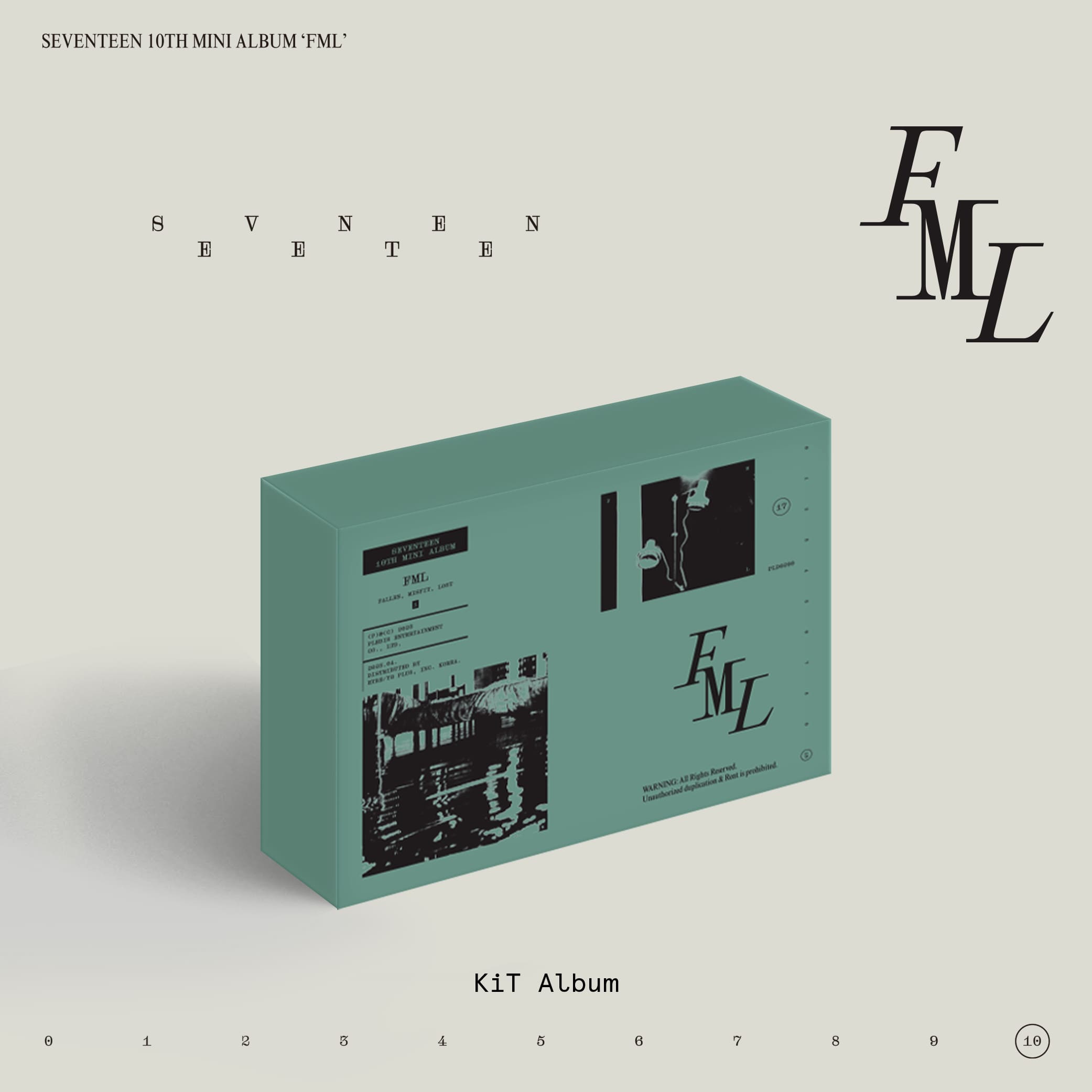 SEVENTEEN 10th Mini Album [FML] (KiT ver.)