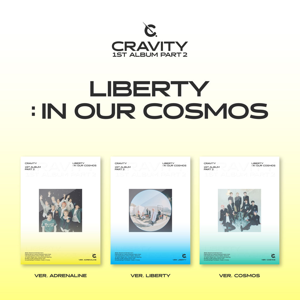 CRAVITY Album Vol. 1 - Part.2 [LIBERTY : IN OUR COSMOS]