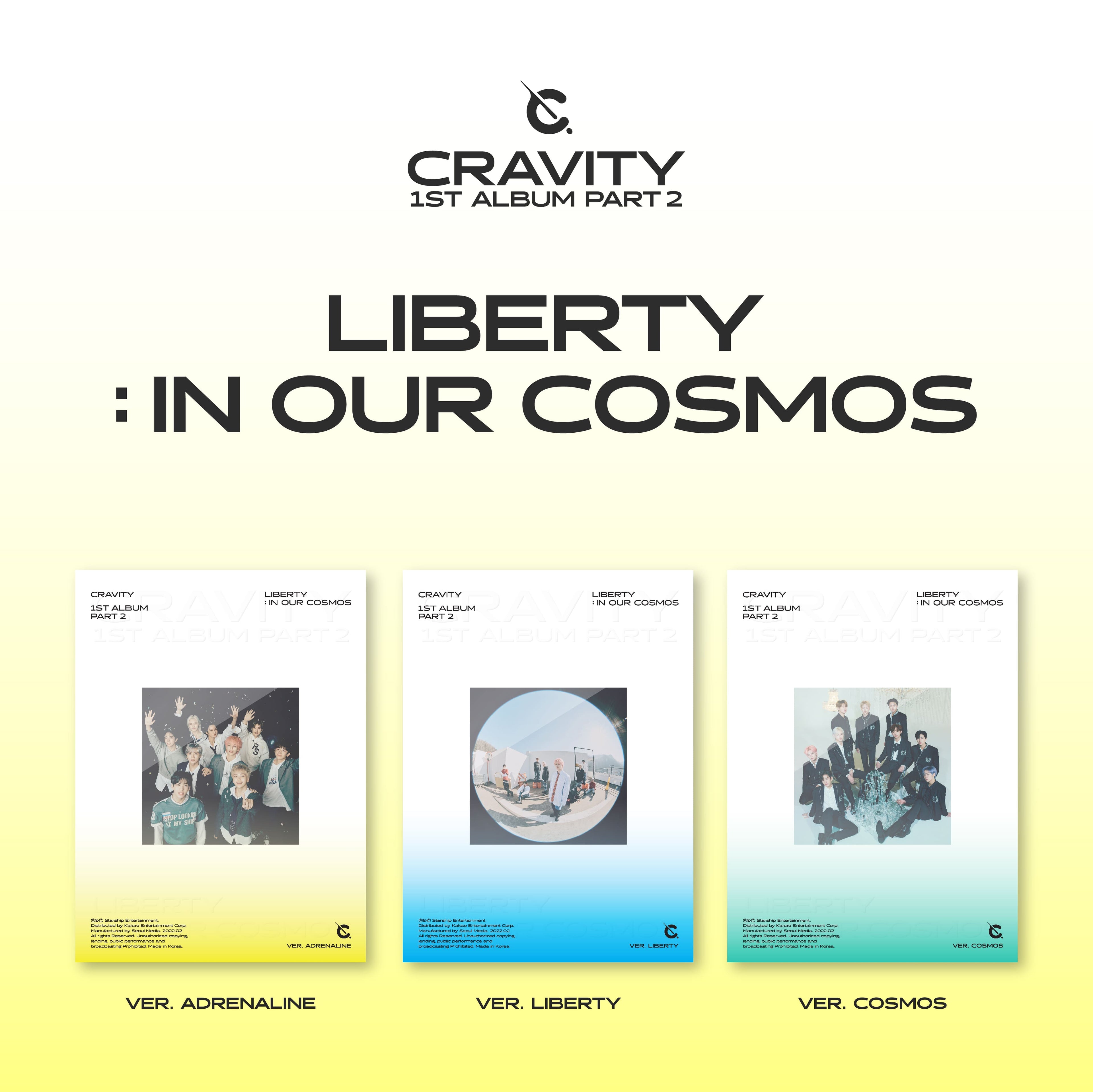 CRAVITY Album Vol. 1 - Part.2 [LIBERTY : IN OUR COSMOS]