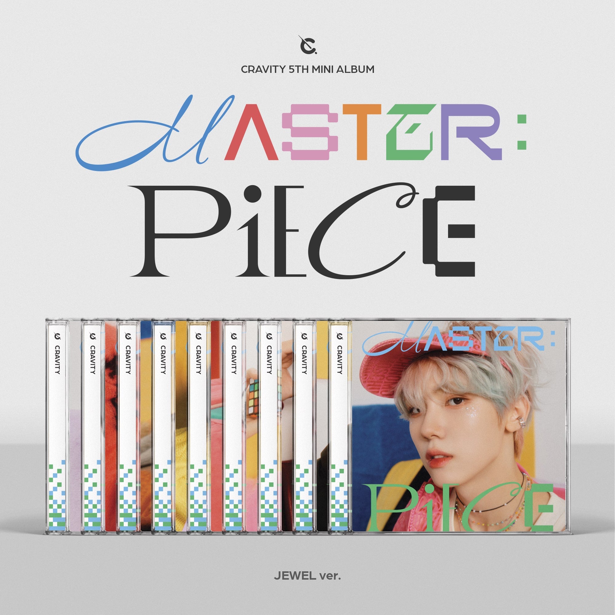 CRAVITY 5th Mini Album [MASTER:PIECE] (Jewel Ver.) (Limited)