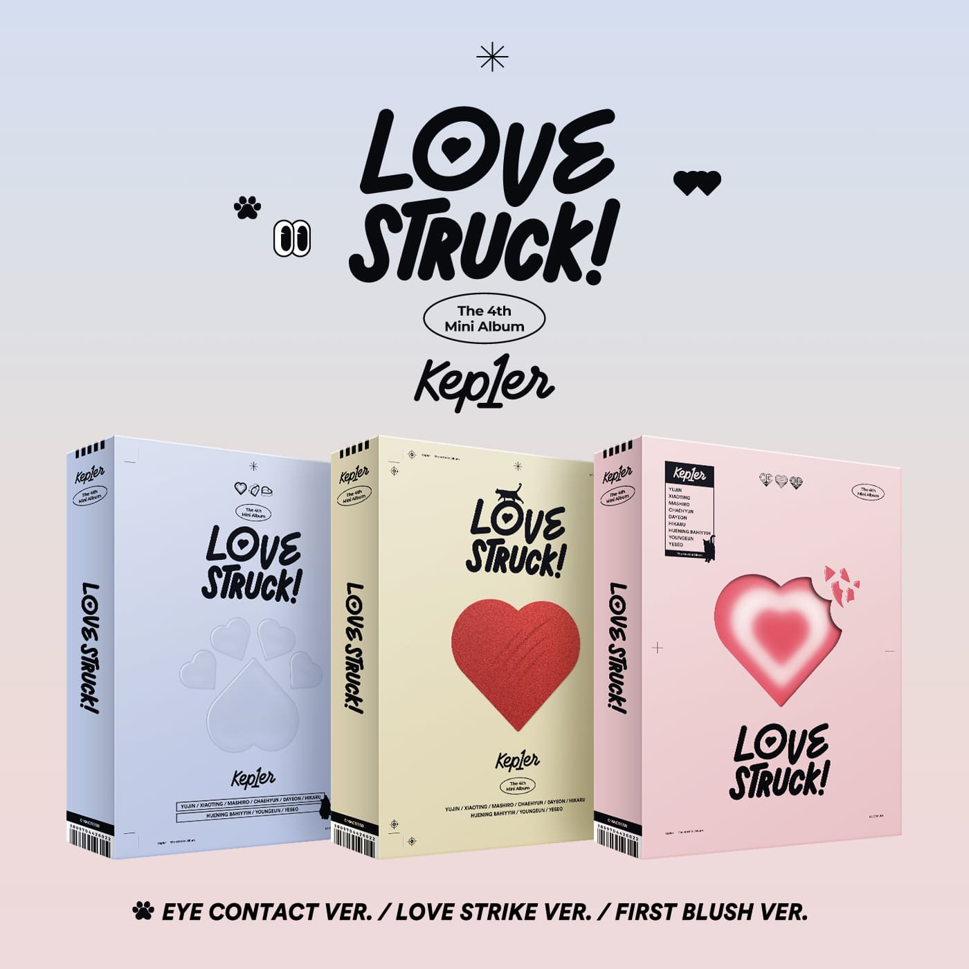 Kep1er 4th Mini Album [LOVESTRUCK!]