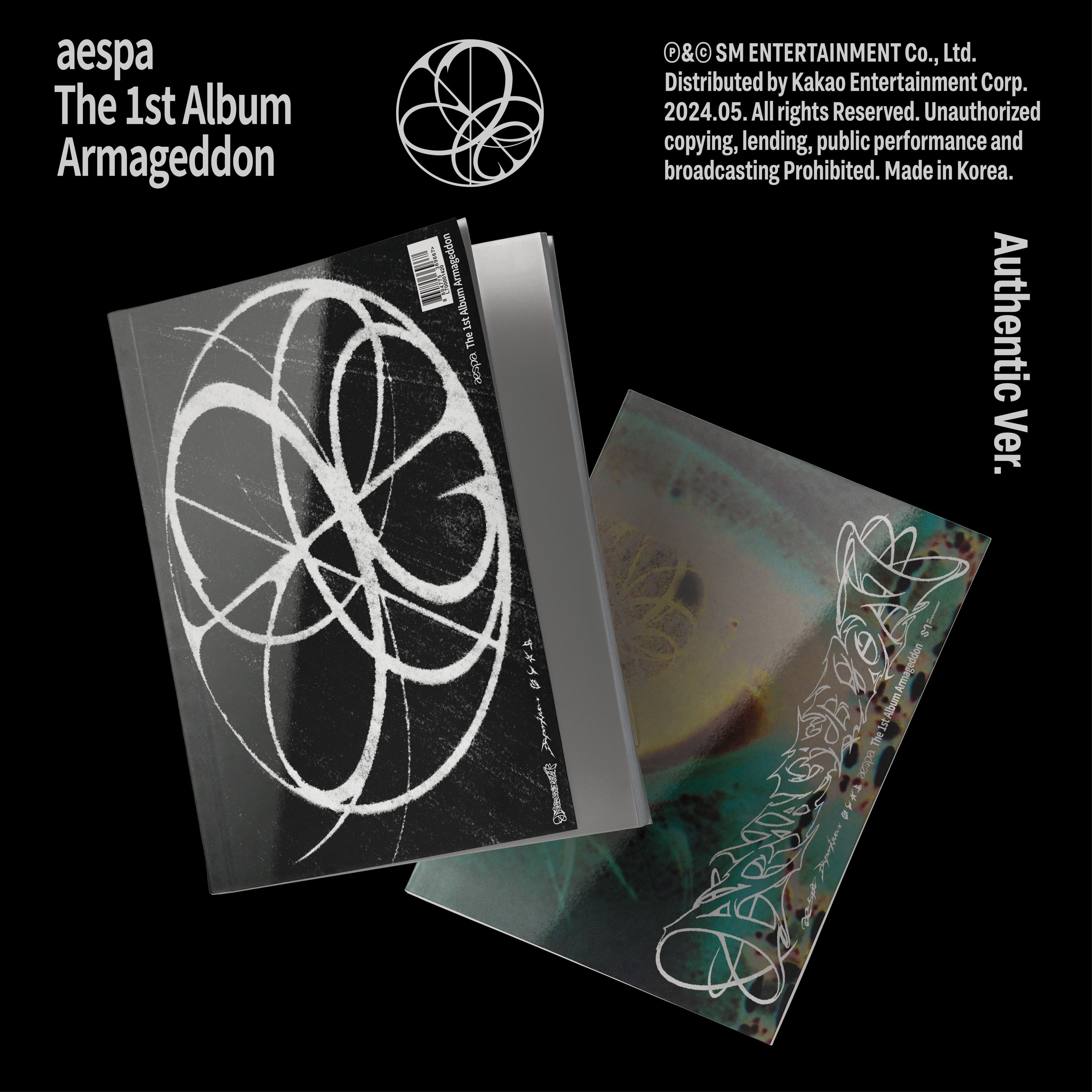 aespa 1st Full Album [Armageddon] (Authentic Ver.) (Circle Ver. / Eye Ver.)