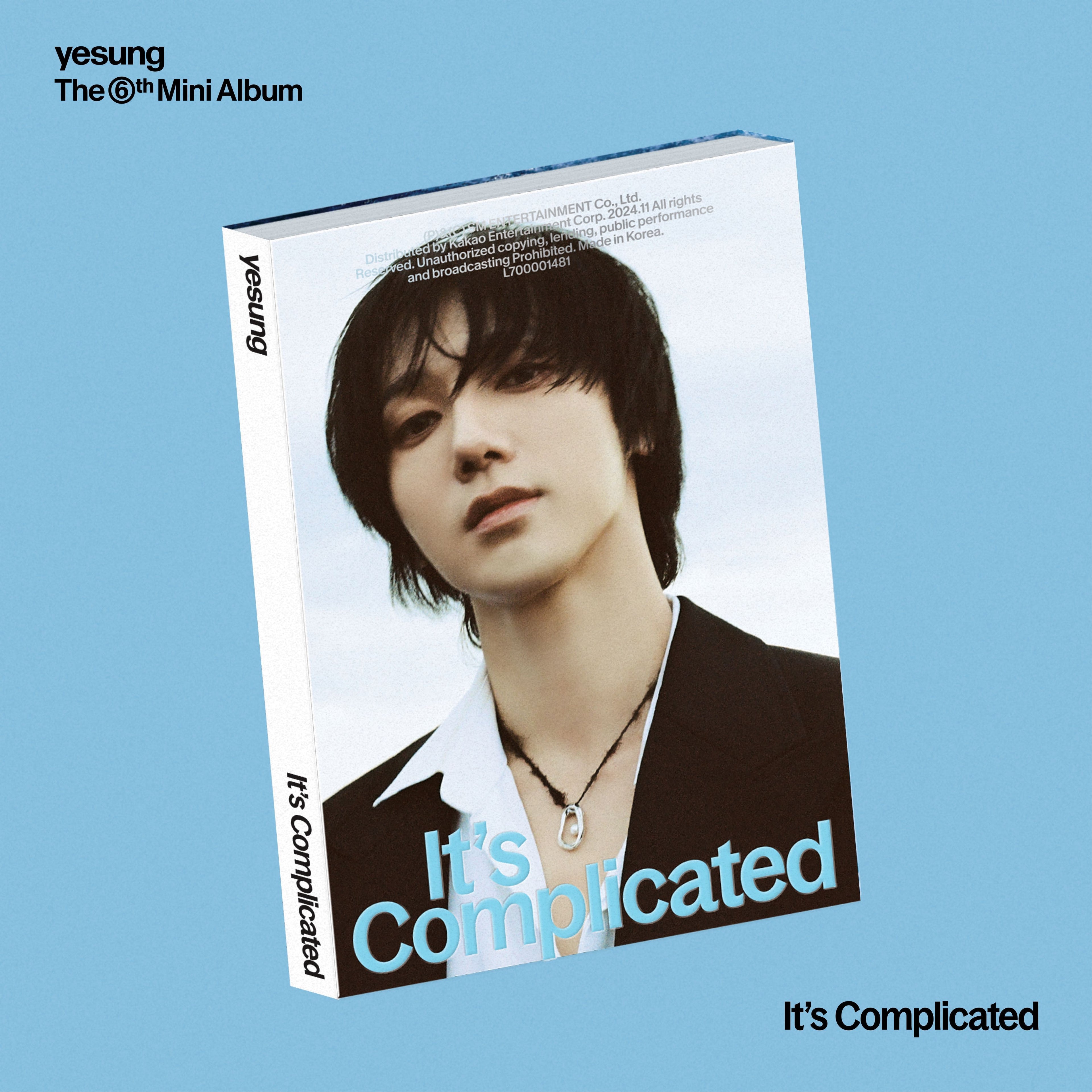 YESUNG 6th Mini Album [It's Complicated] (Feelings Ver.)