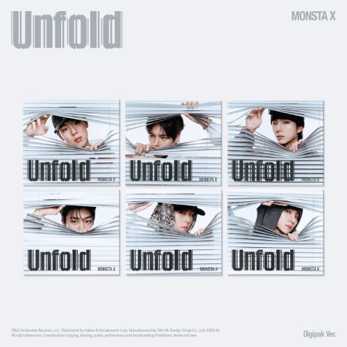 MONSTA X [Unfold] (DIGIPACK VER.)