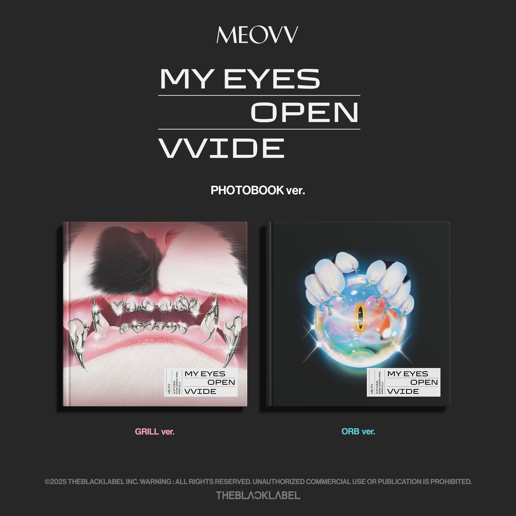 MEOVV 1st EP Album [MY EYES OPEN VVIDE] (PHOTOBOOK Ver.)