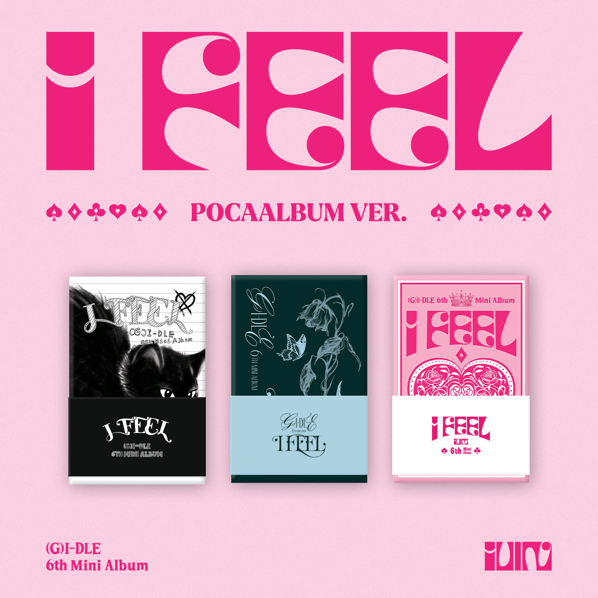 (G)I-DLE 6th Mini Album [I Feel] (PocaAlbum Ver.)
