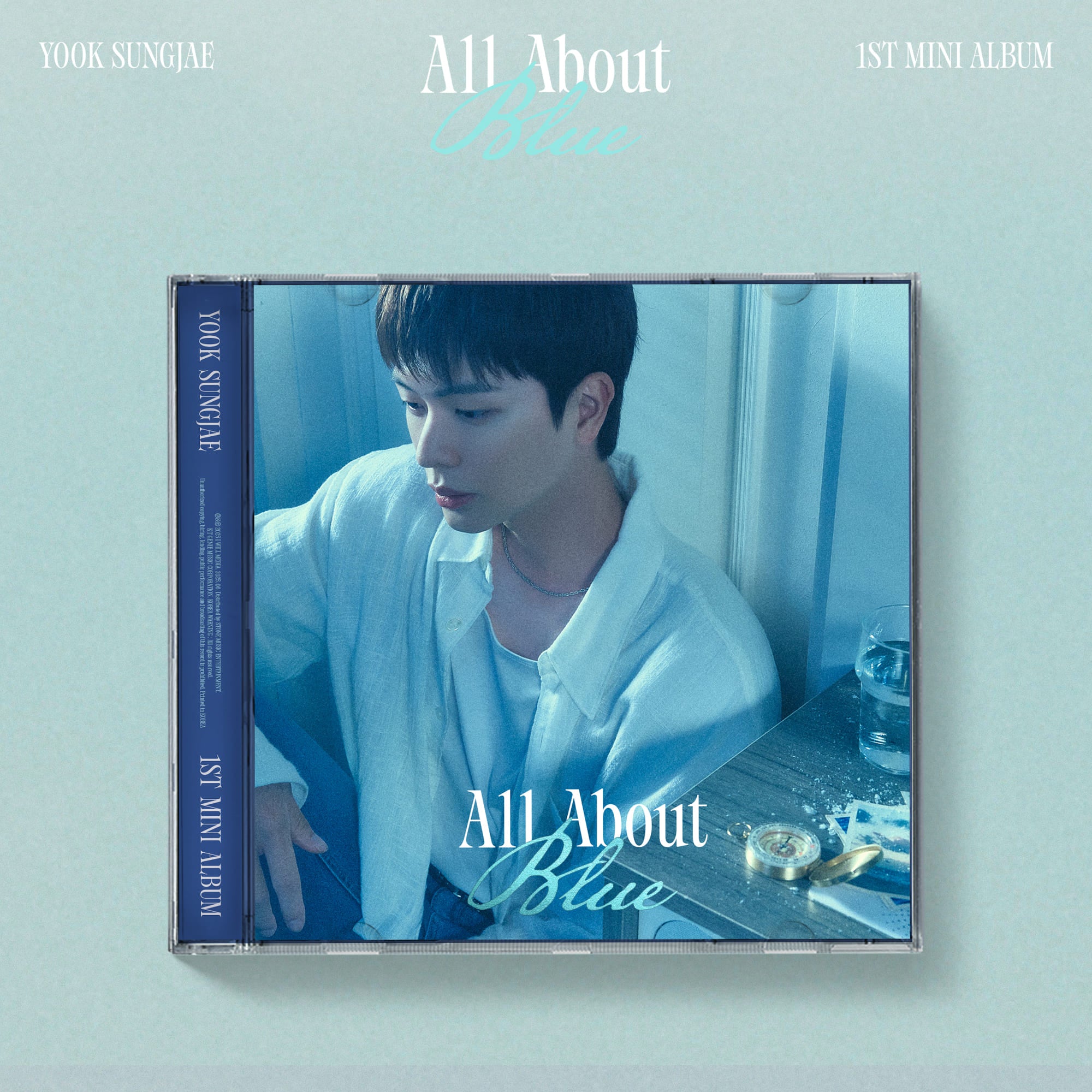 YOOK SUNGJAE 1st Mini Album [All About Blue] (JEWEL Ver.)