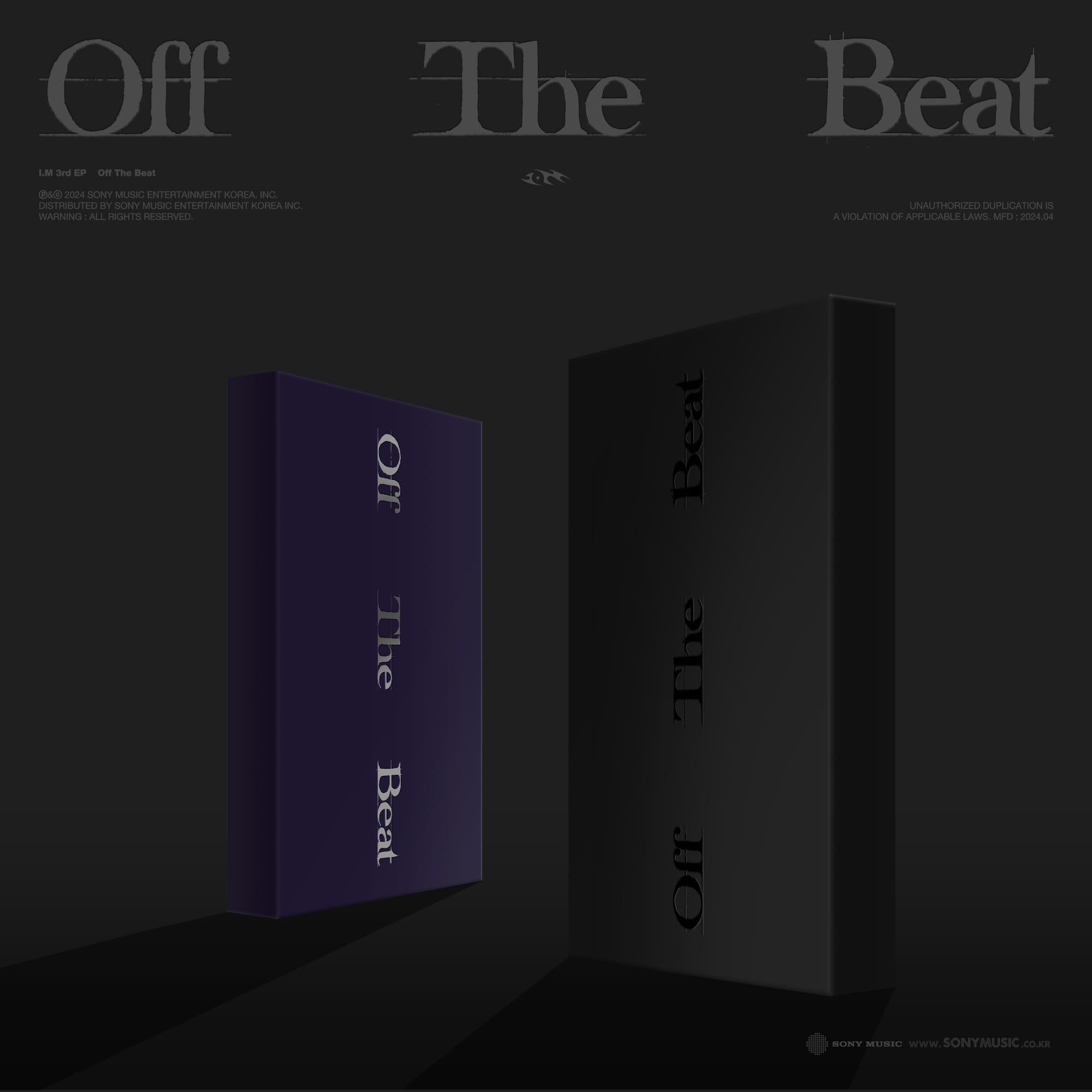 I.M 3rd EP [Off The Beat] (Photobook Ver.)