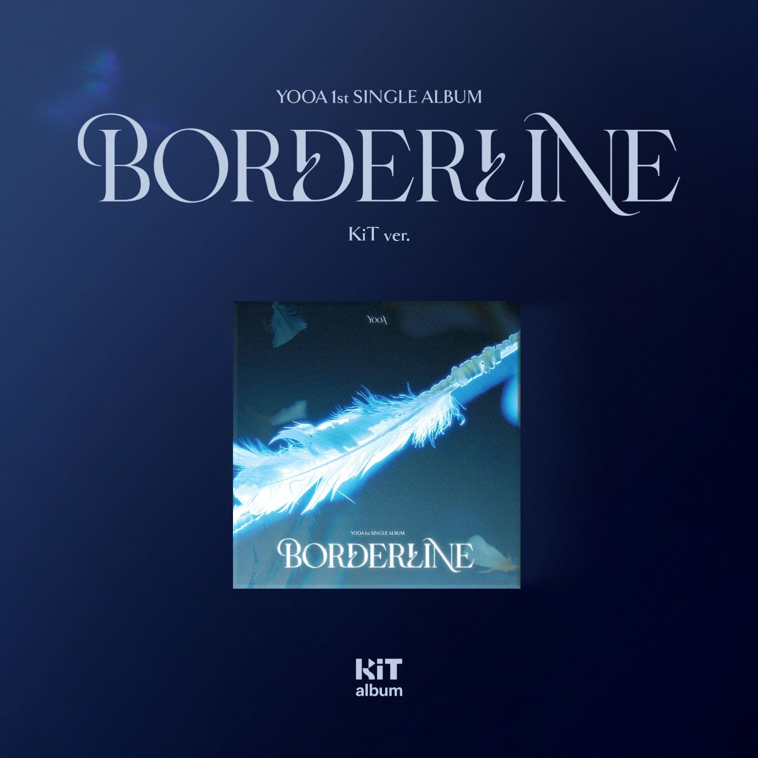 YooA 1st Single Album [Borderline] (KiT Ver.)
