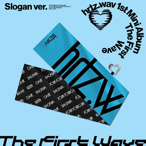 hrtz.wav 1st Mini Album [The First Wave] (Slogan Ver.) (Limited)