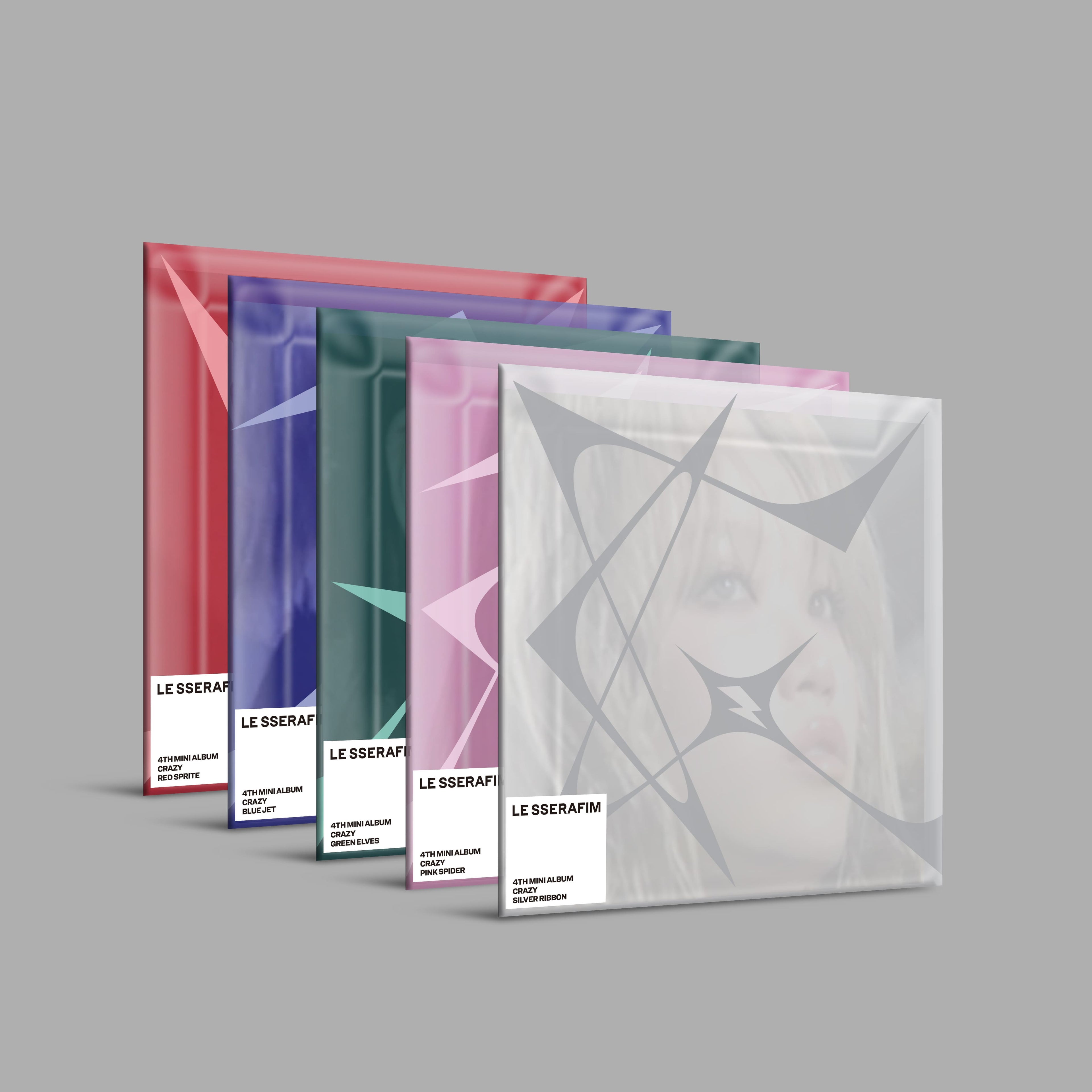 LE SSERAFIM 4th Mini Album [CRAZY] (COMPACT Ver.)