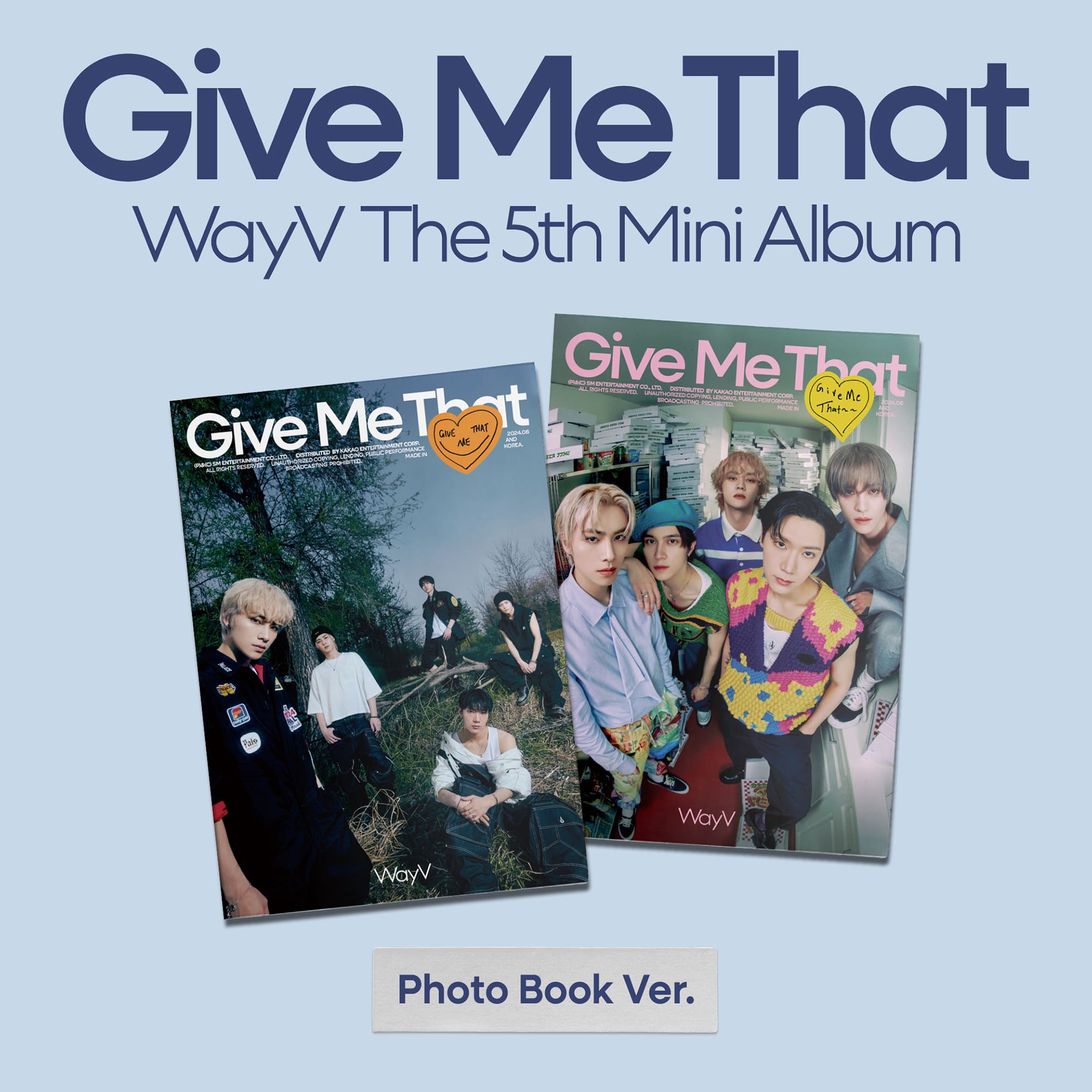 WayV 5th Mini Album [Give Me That] (Photobook Ver.)