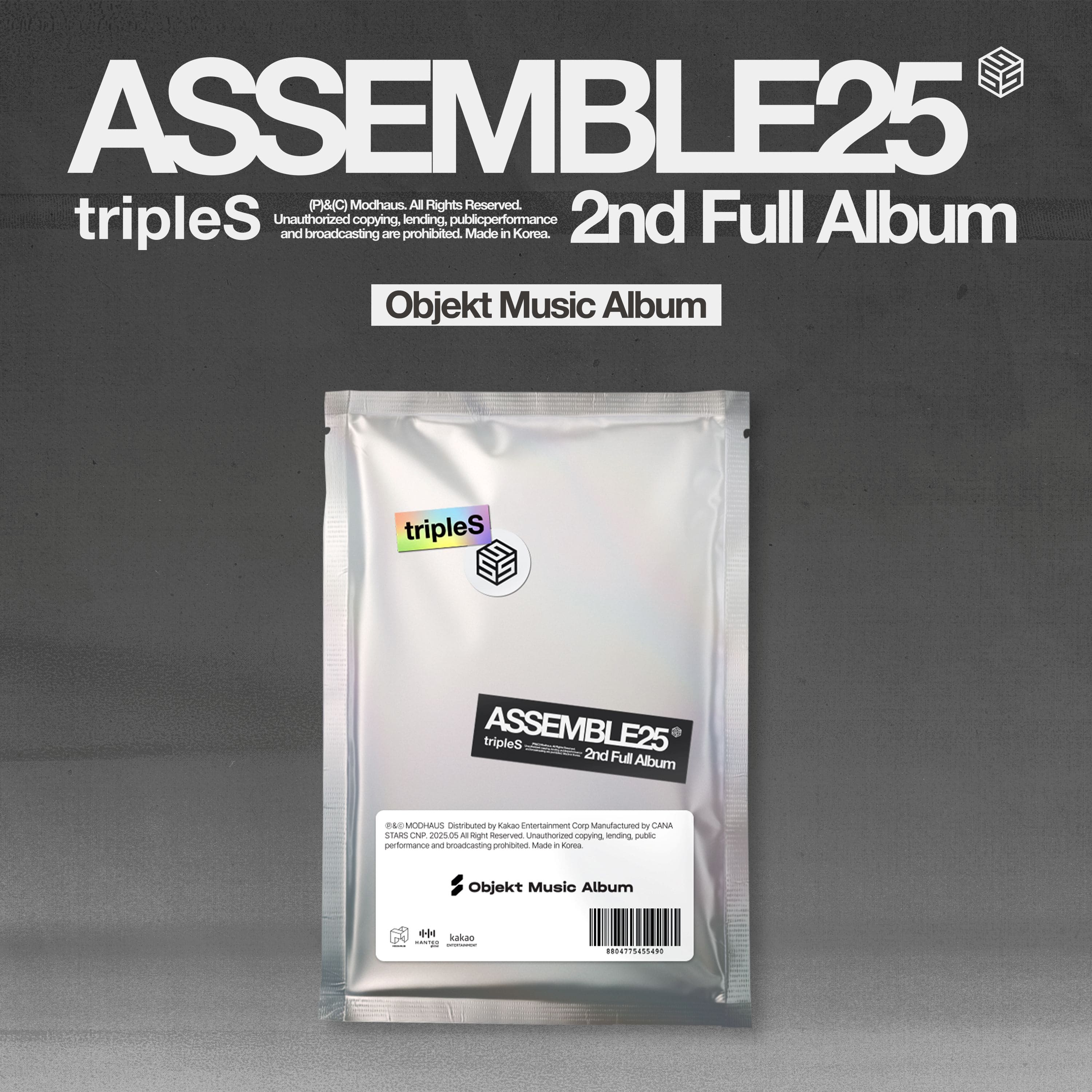 tripleS 2nd Full Album [ASSEMBLE25] (Objekt Music Album)