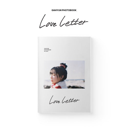 GAHYUN GAHYUN Photobook [Love Letter]