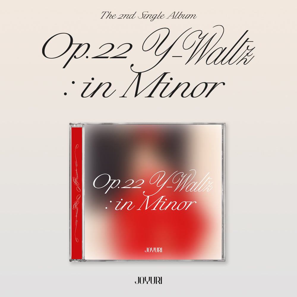 JO YURI 2nd Single Album [Op.22 Y-Waltz : in Minor] (Jewel Ver.) (Limited Edition)