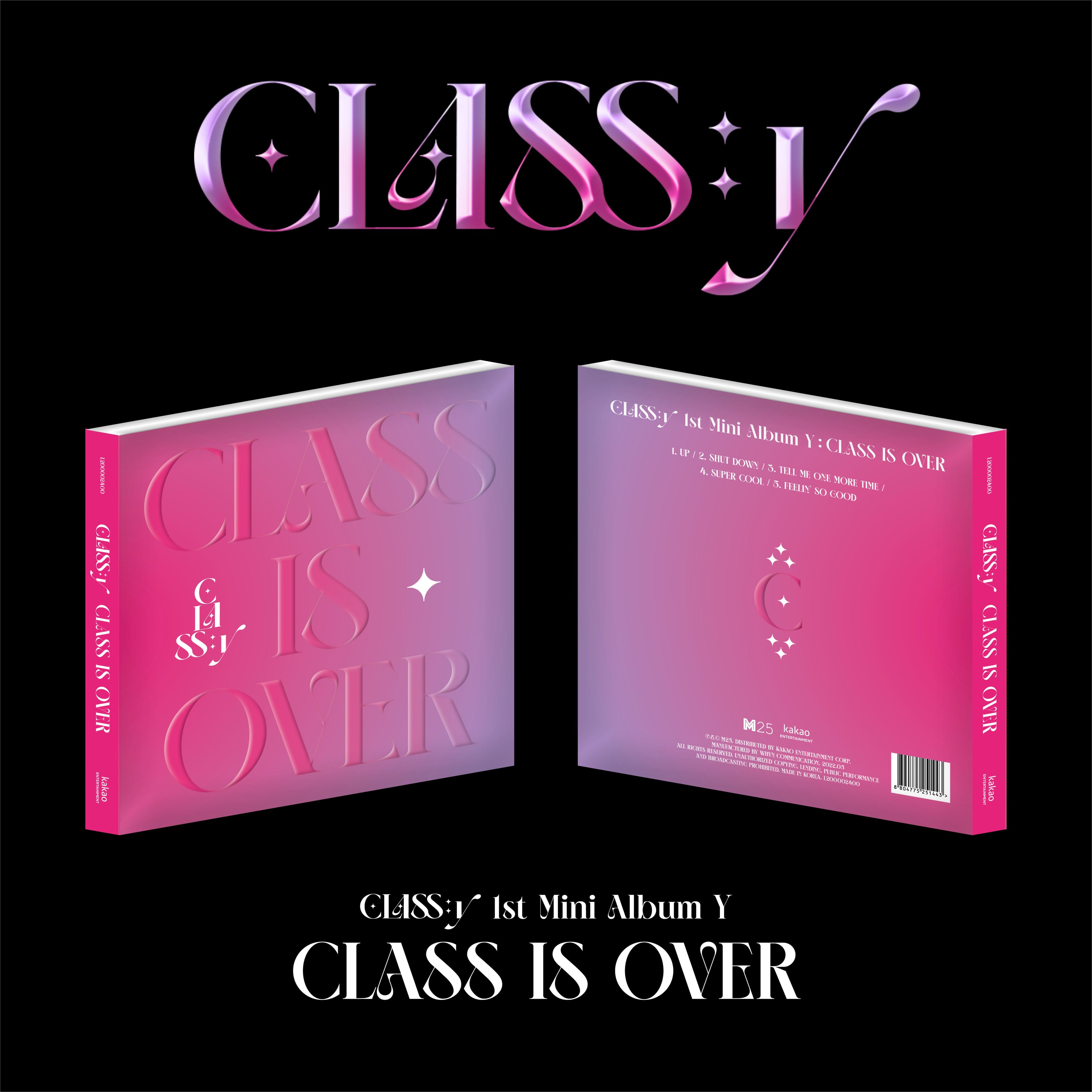 CLASS:y - Y [CLASS IS OVER] (1ST MINI ALBUM)
