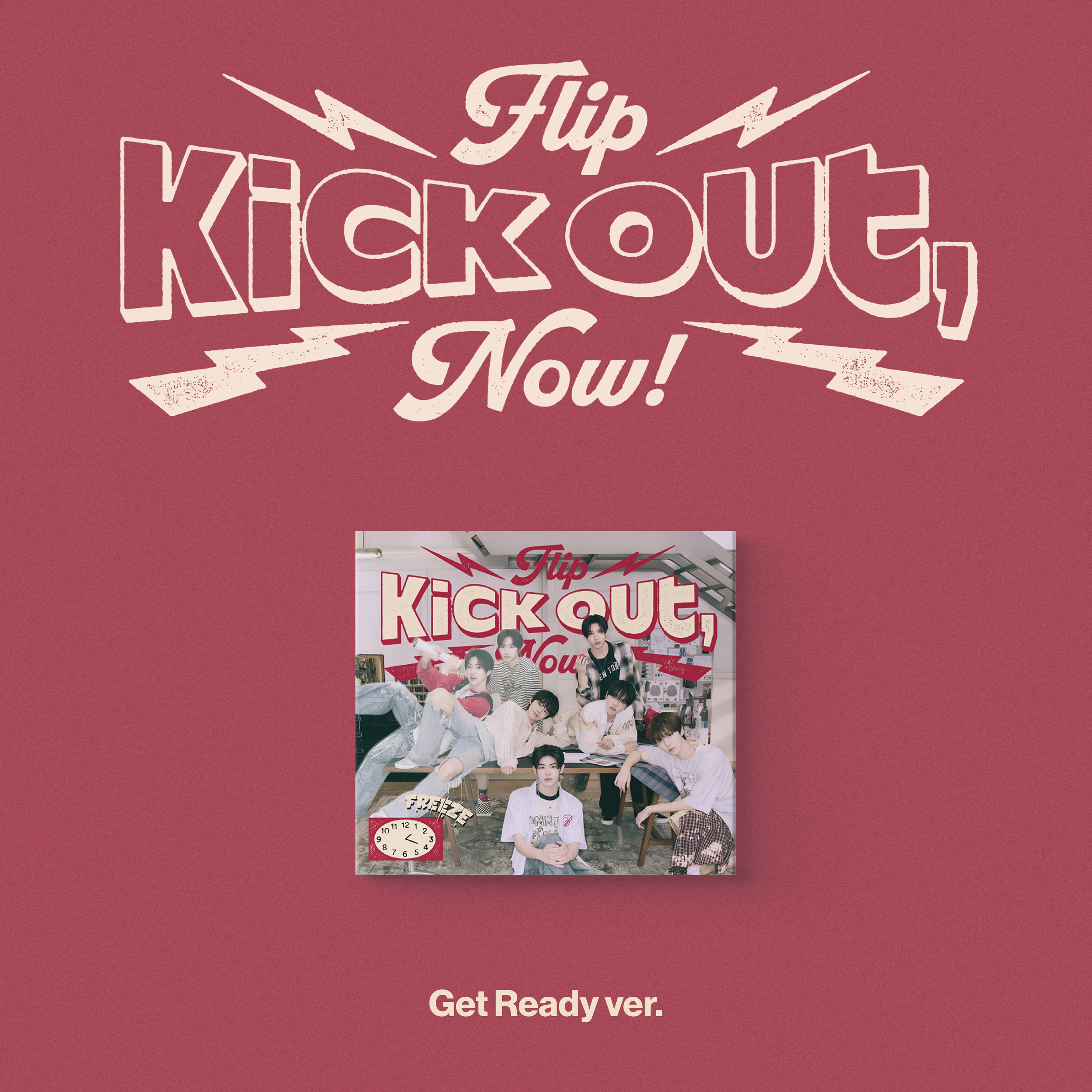 KickFlip 2nd Mini Album [Kick Out, Flip Now!] (Digipack Ver.)