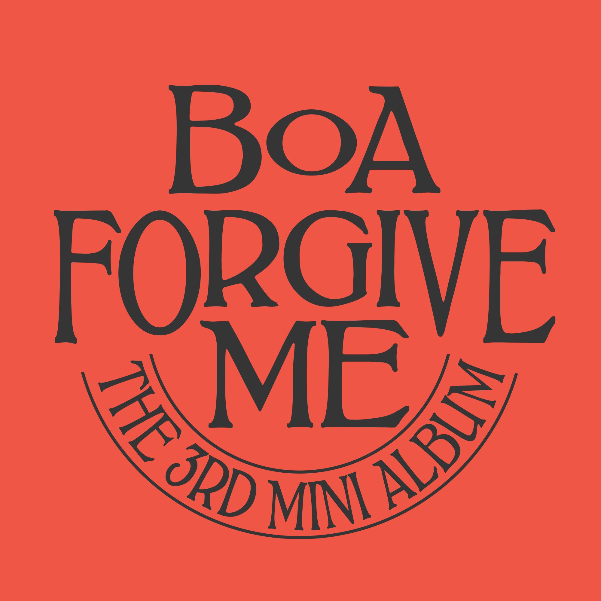 BoA 3rd Mini Album [Forgive Me] (Hate Ver.)