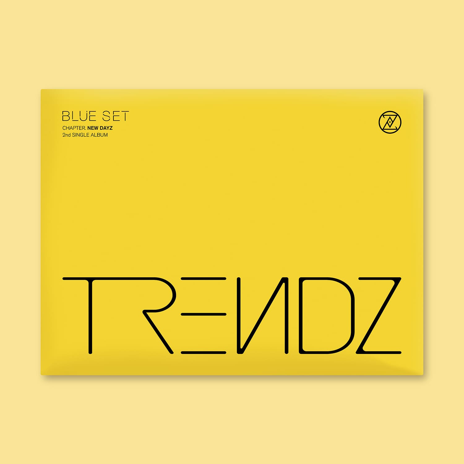 TRENDZ 2nd Single Album [BLUE SET Chapter. NEW DAYZ]
