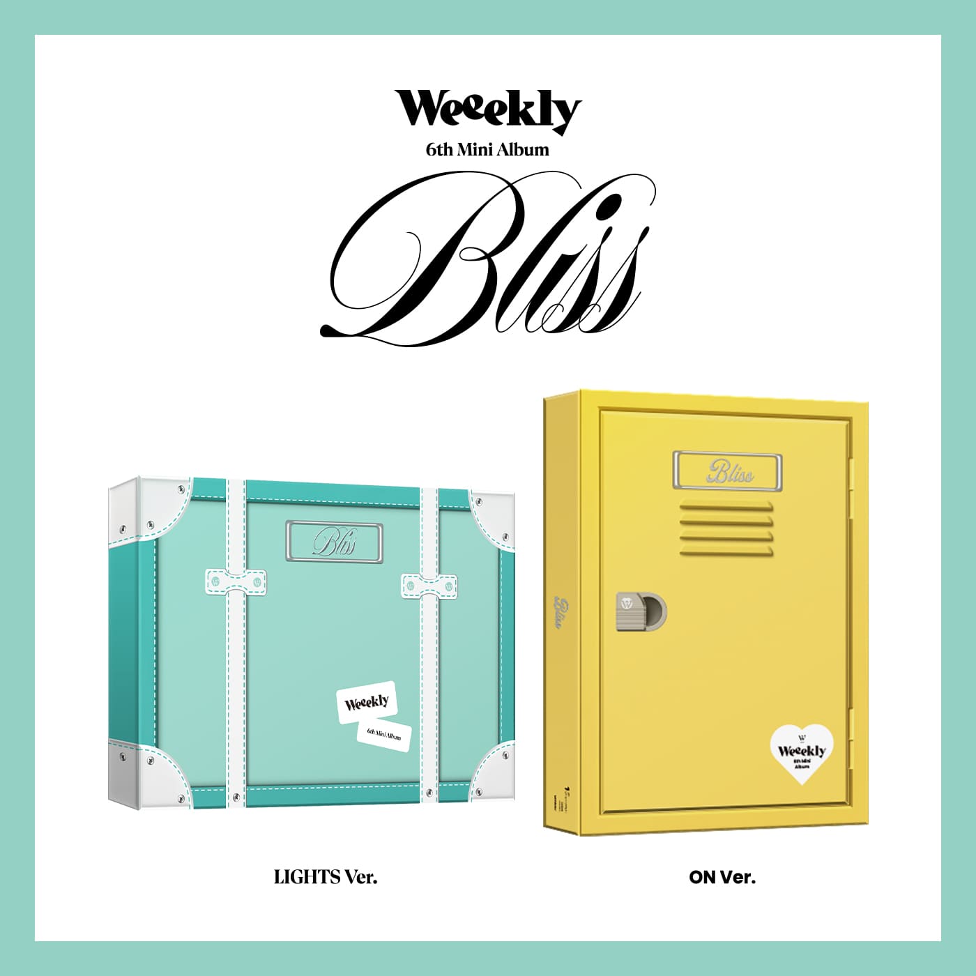 Weeekly 6th Mini Album [Bliss]