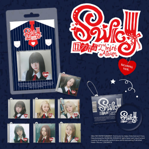 UNIS 2nd Mini Album [SWICY] (Keyring Ver.)